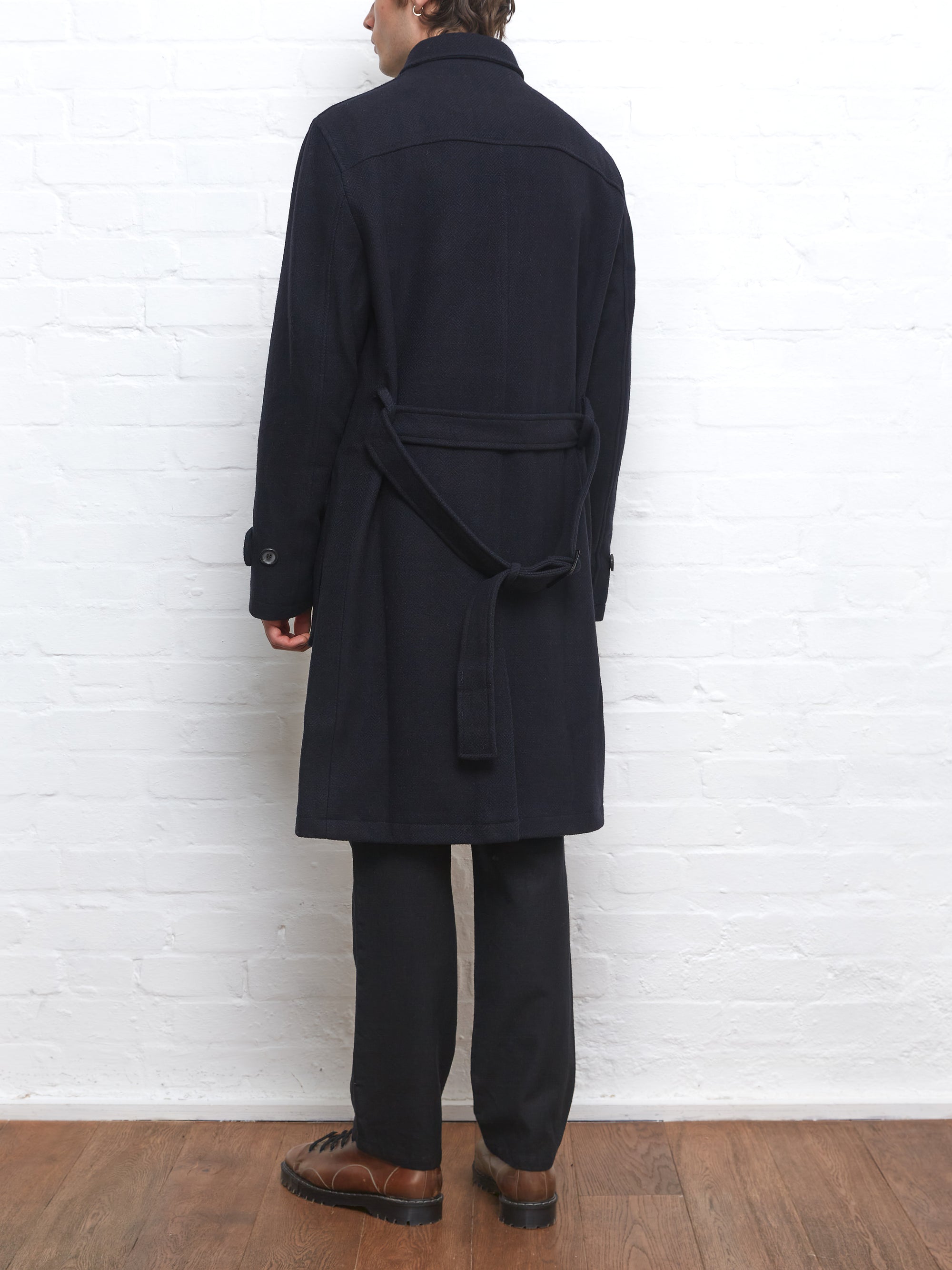 Grandpa Coat Gormley Navy