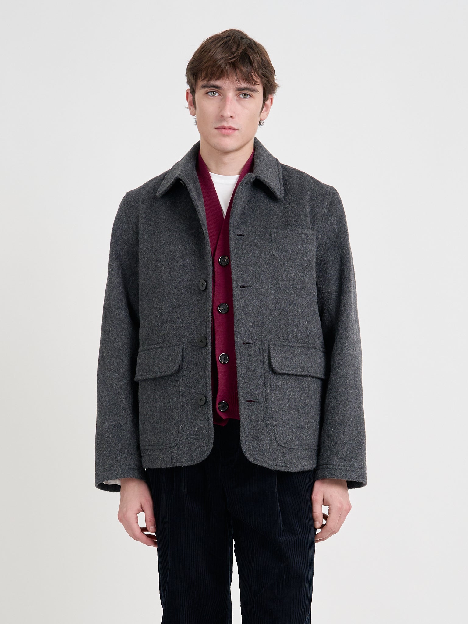 Lambeth Jacket Regent Charcoal