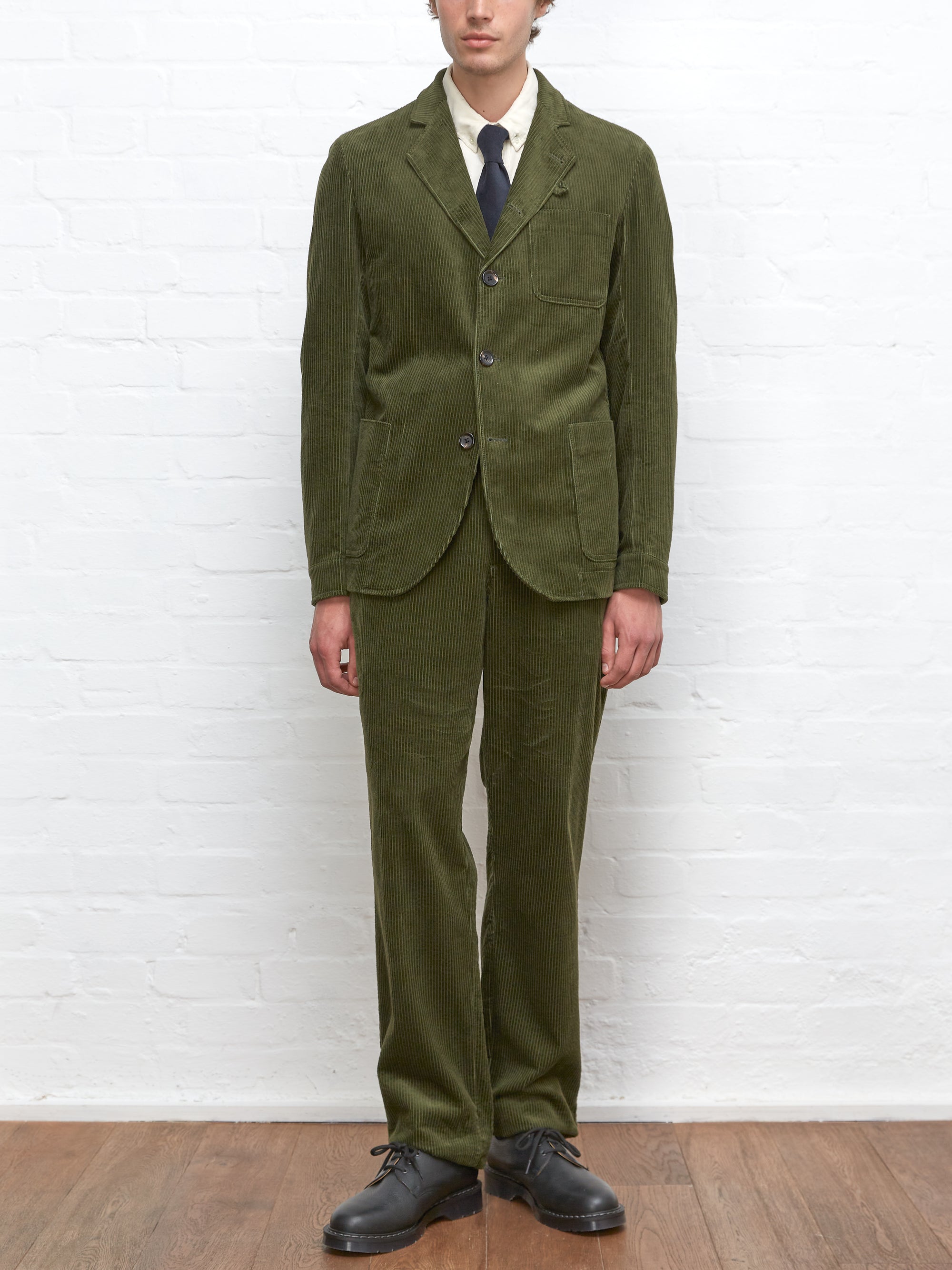 Solms Jacket Hudson Cord Green