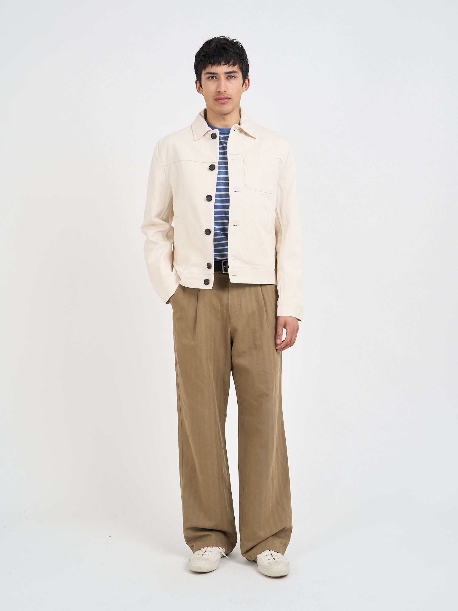 Buffalo Jacket Marin Ecru