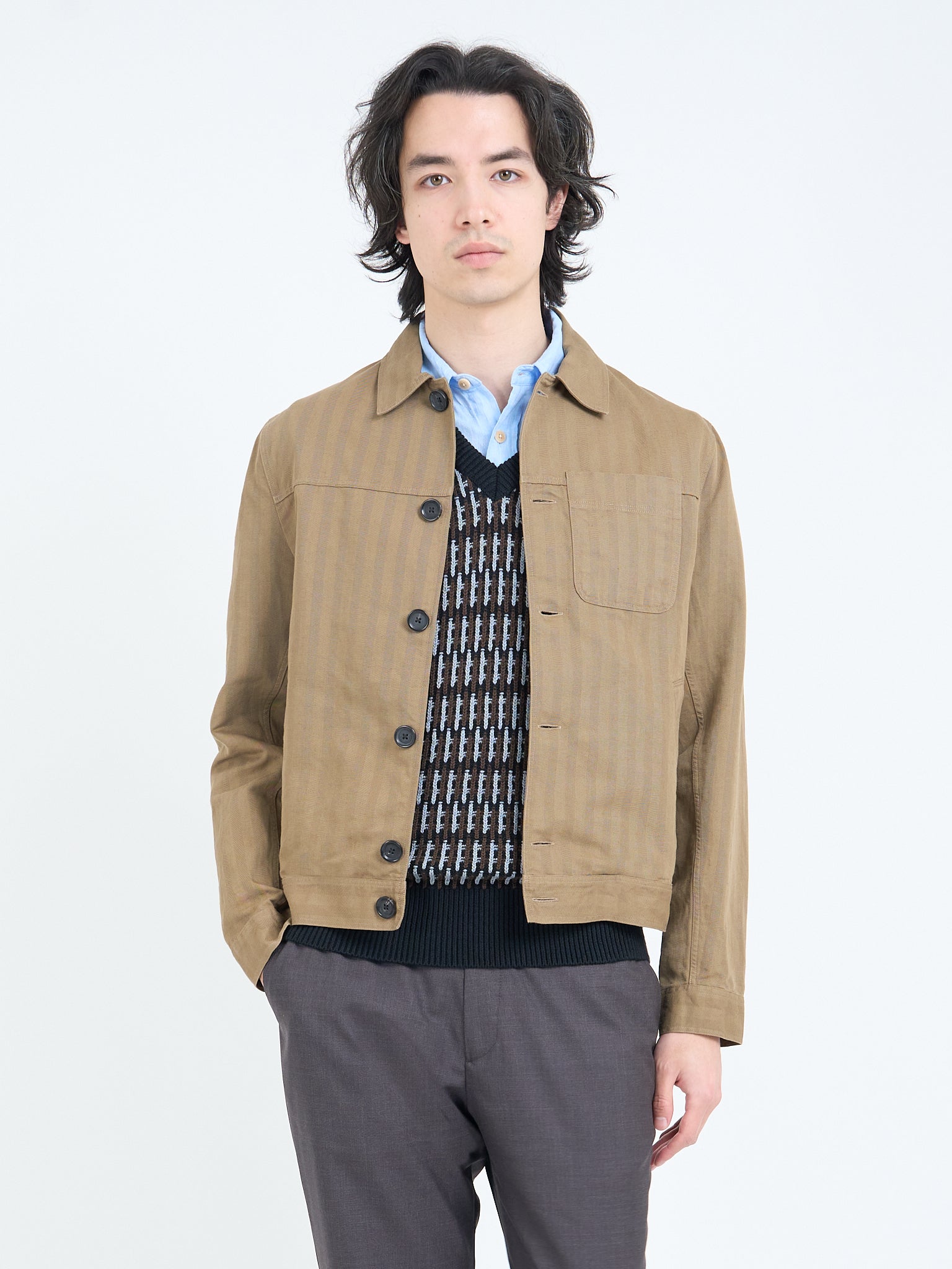 Buffalo Jacket Sadler Beige