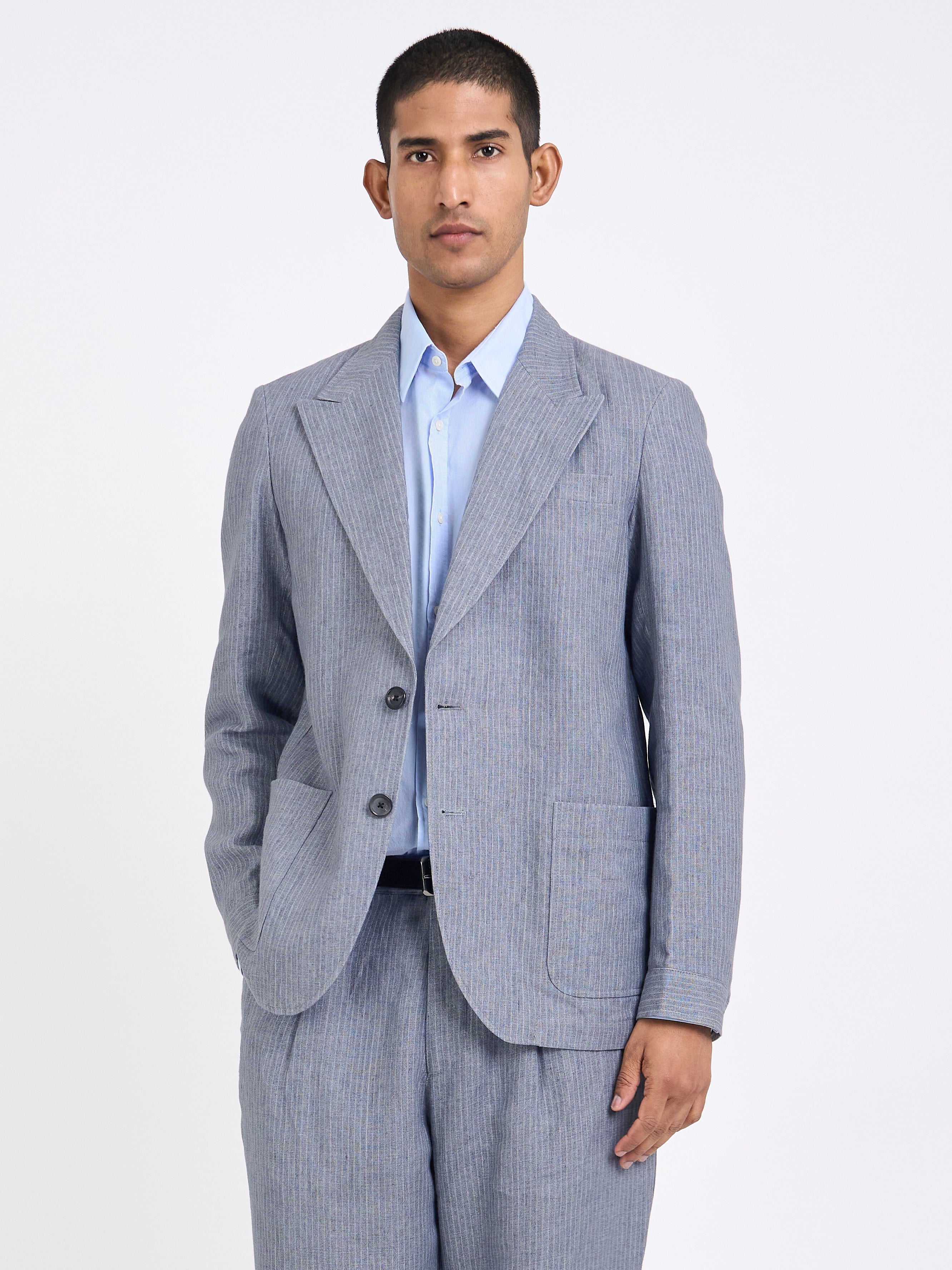 Oliver spencer Spencer Oliver – Sand Wilkes Jacket Kennard 英国製 40 ジャケット テーラード リネン ジャケット・アウター