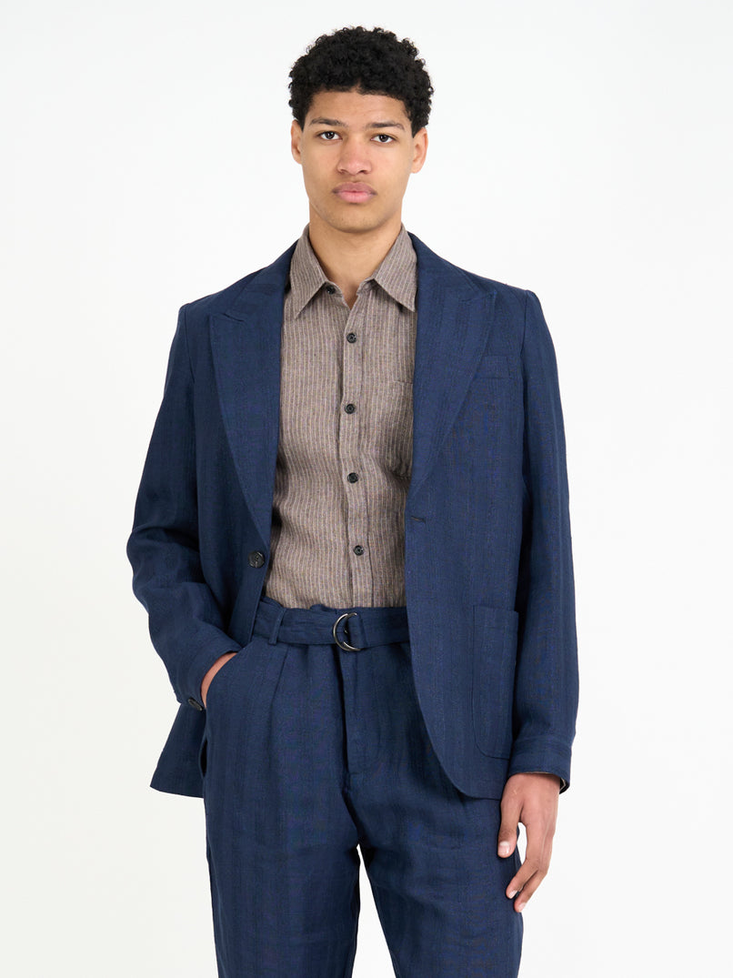 Laurel Jacket Arnold Navy