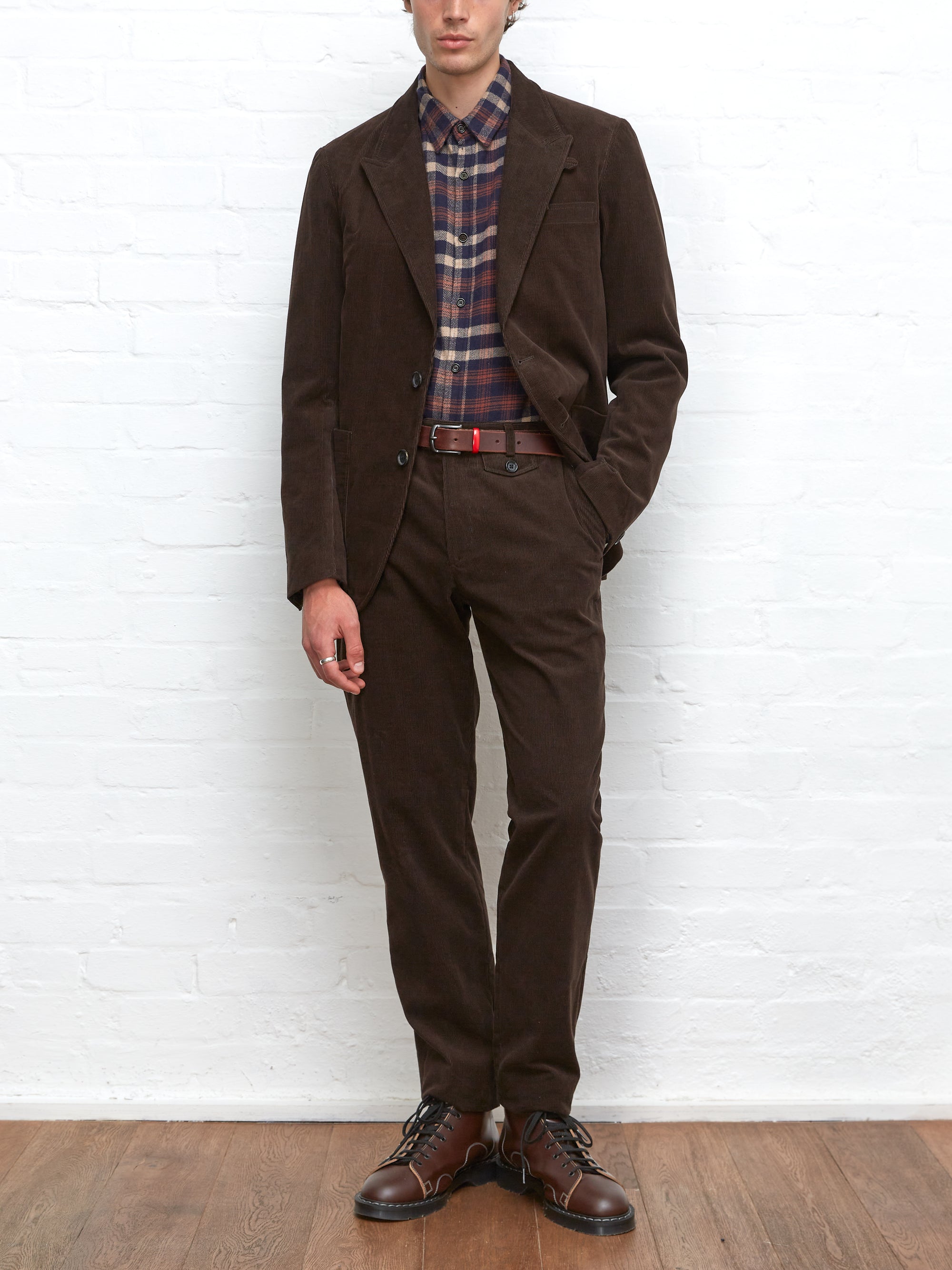 Mansfield Jacket Whitton Cord Brown