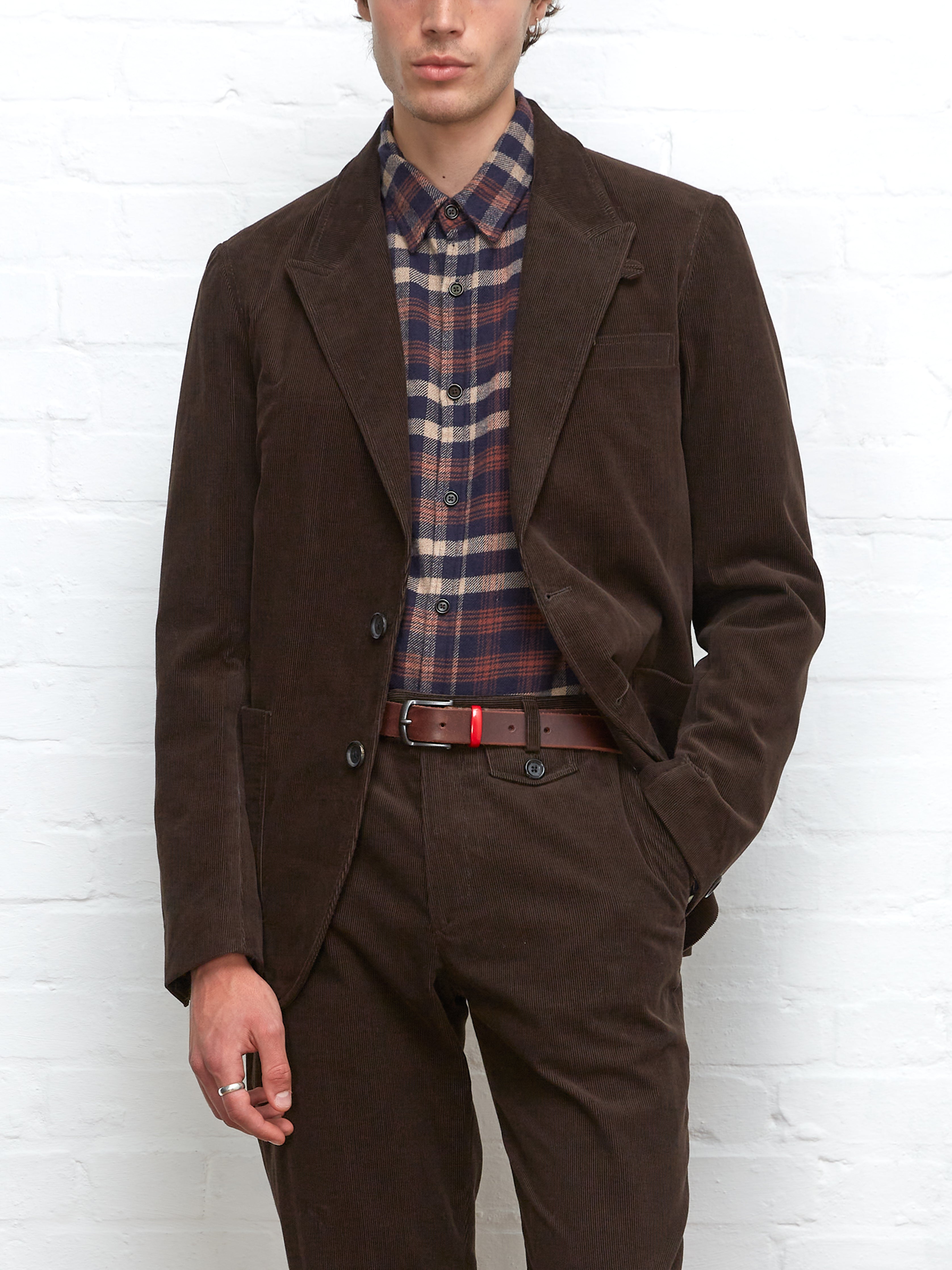 Mansfield Jacket Whitton Cord Brown – Oliver Spencer