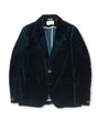 Mansfield Jacket Velvet Sapphire Blue