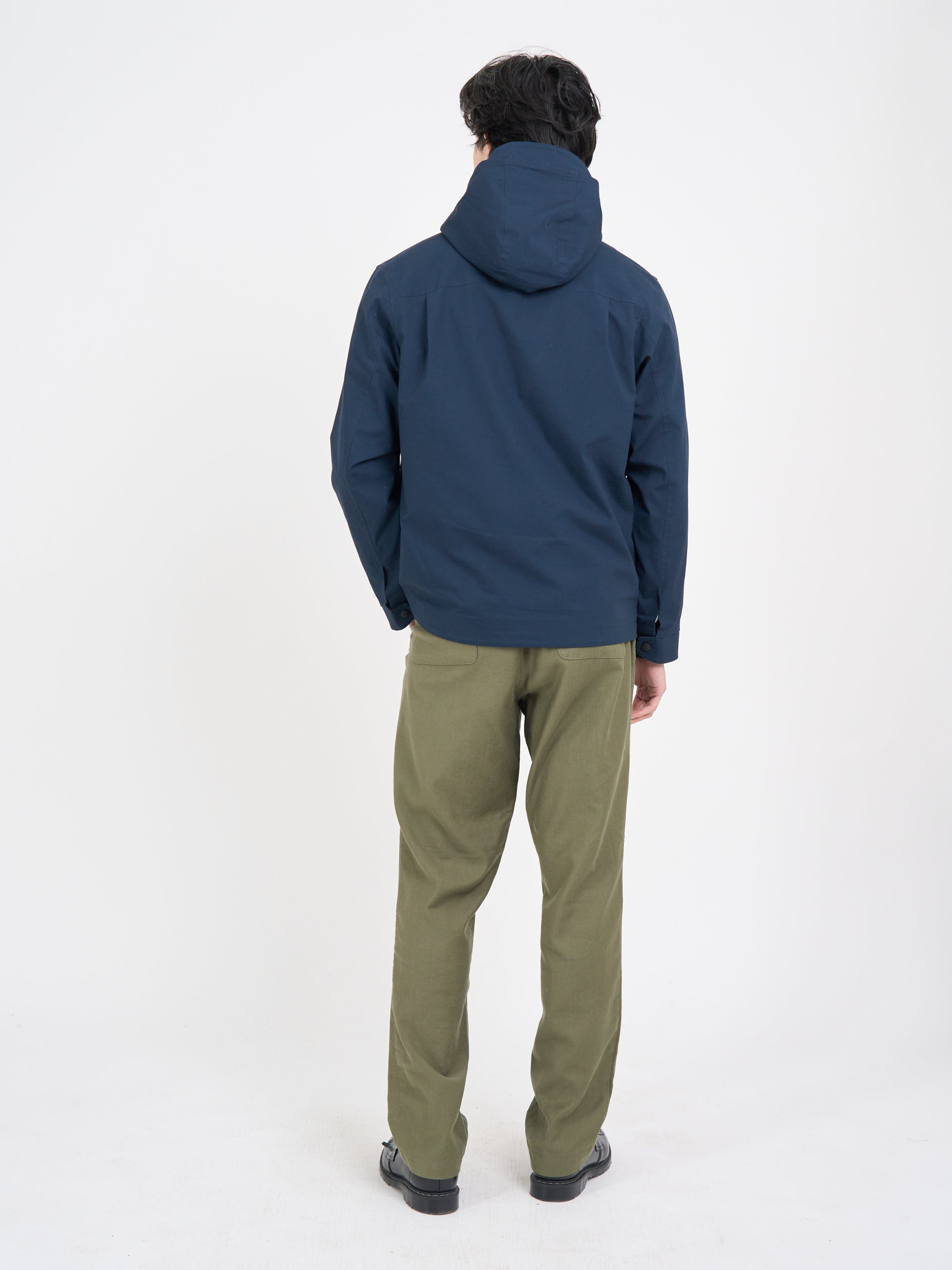 Salcombe Hooded Jacket Hyde Navy