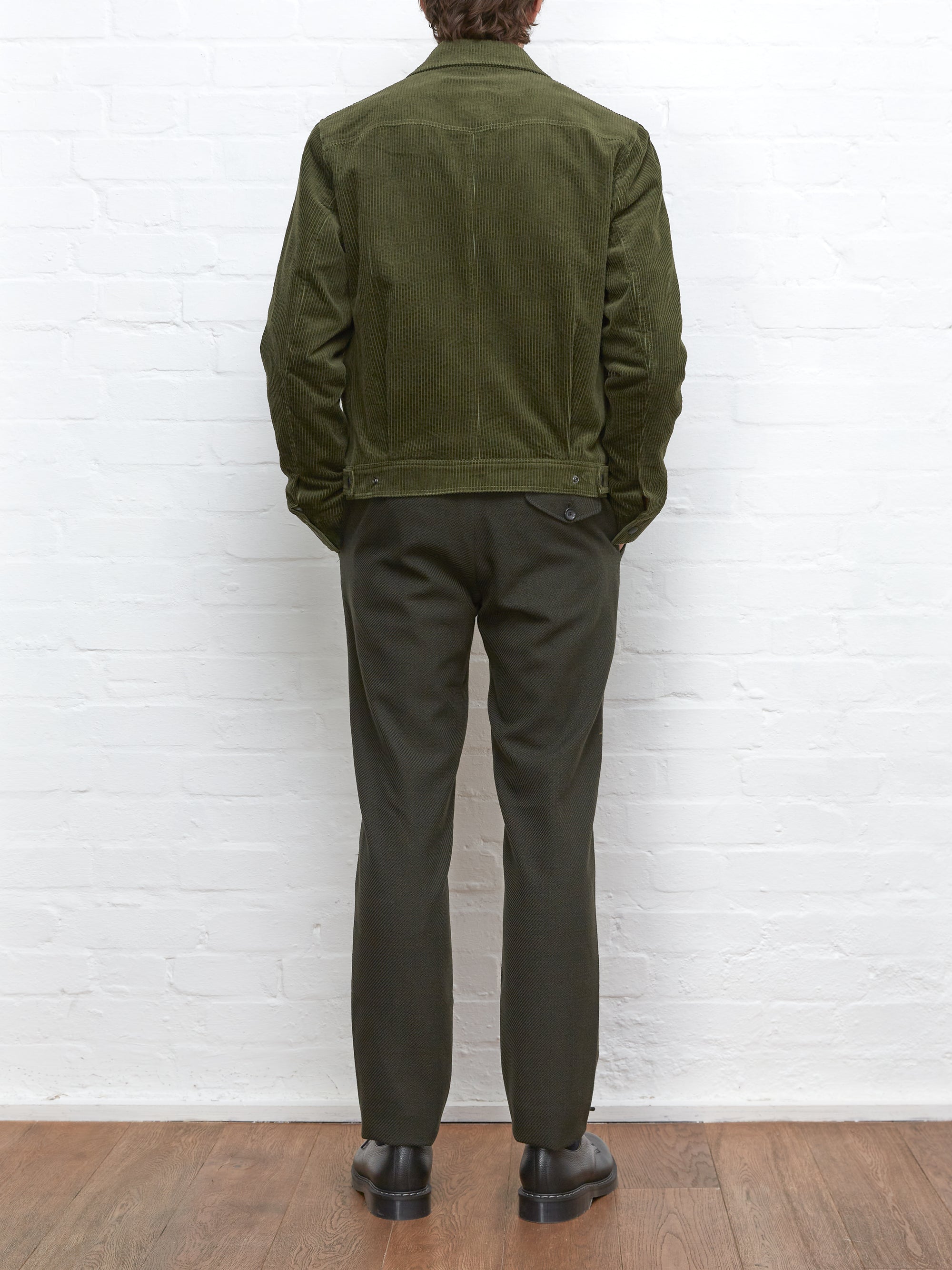 Norton Jacket Hudson Cord Green