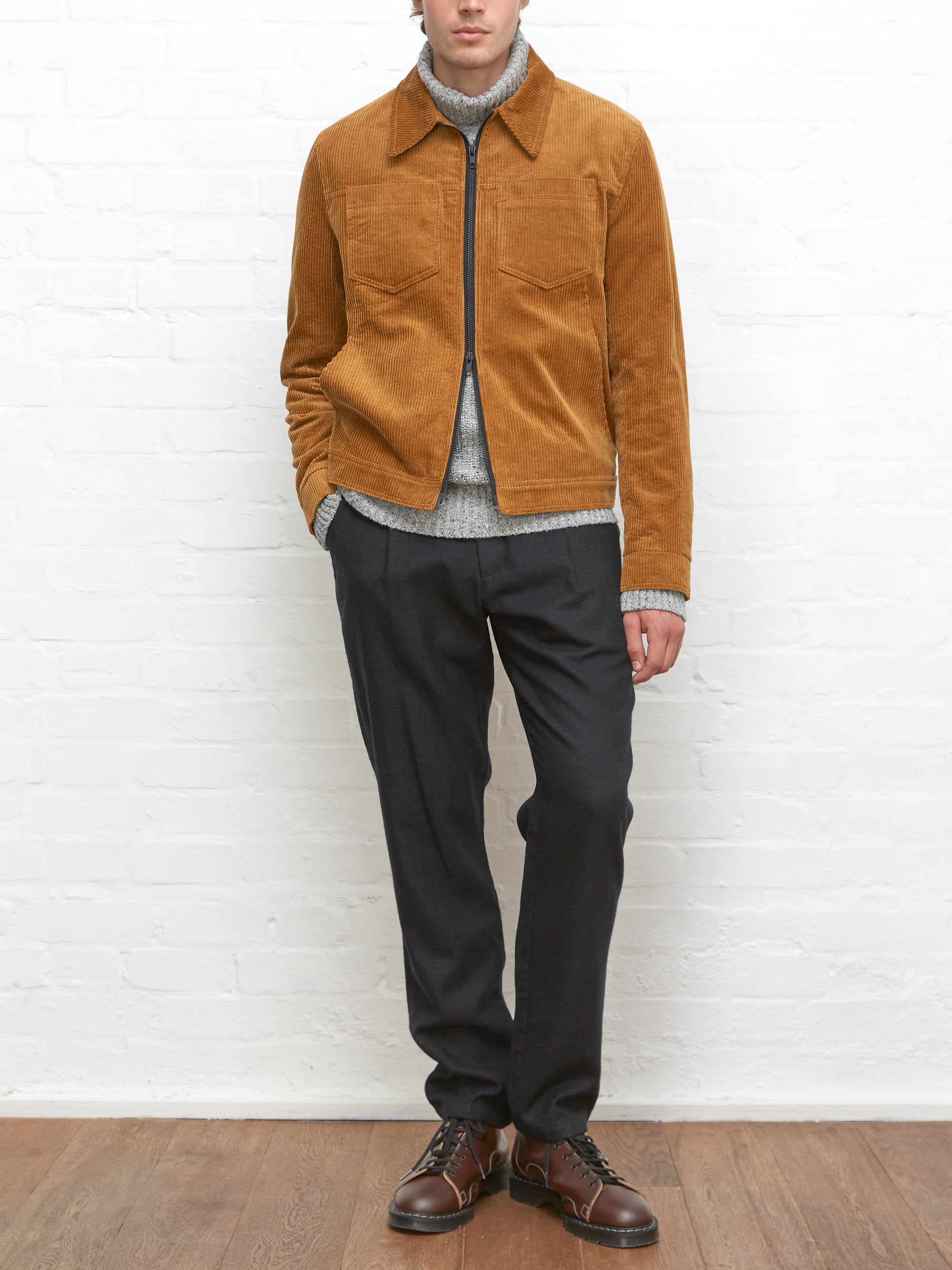 Norton Jacket Hudson Cord Tan