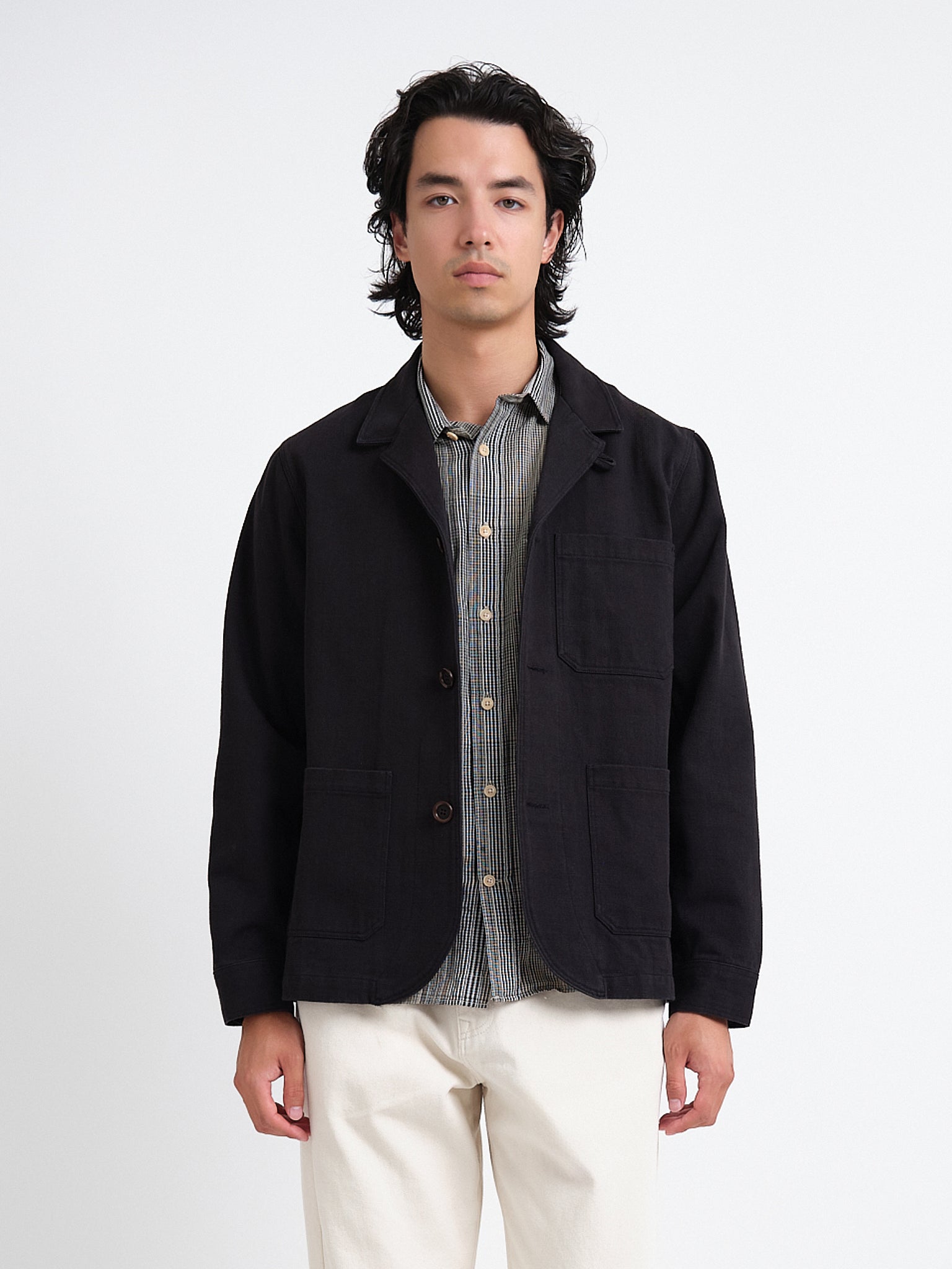 Bradwell Jacket Roderick Twill Black