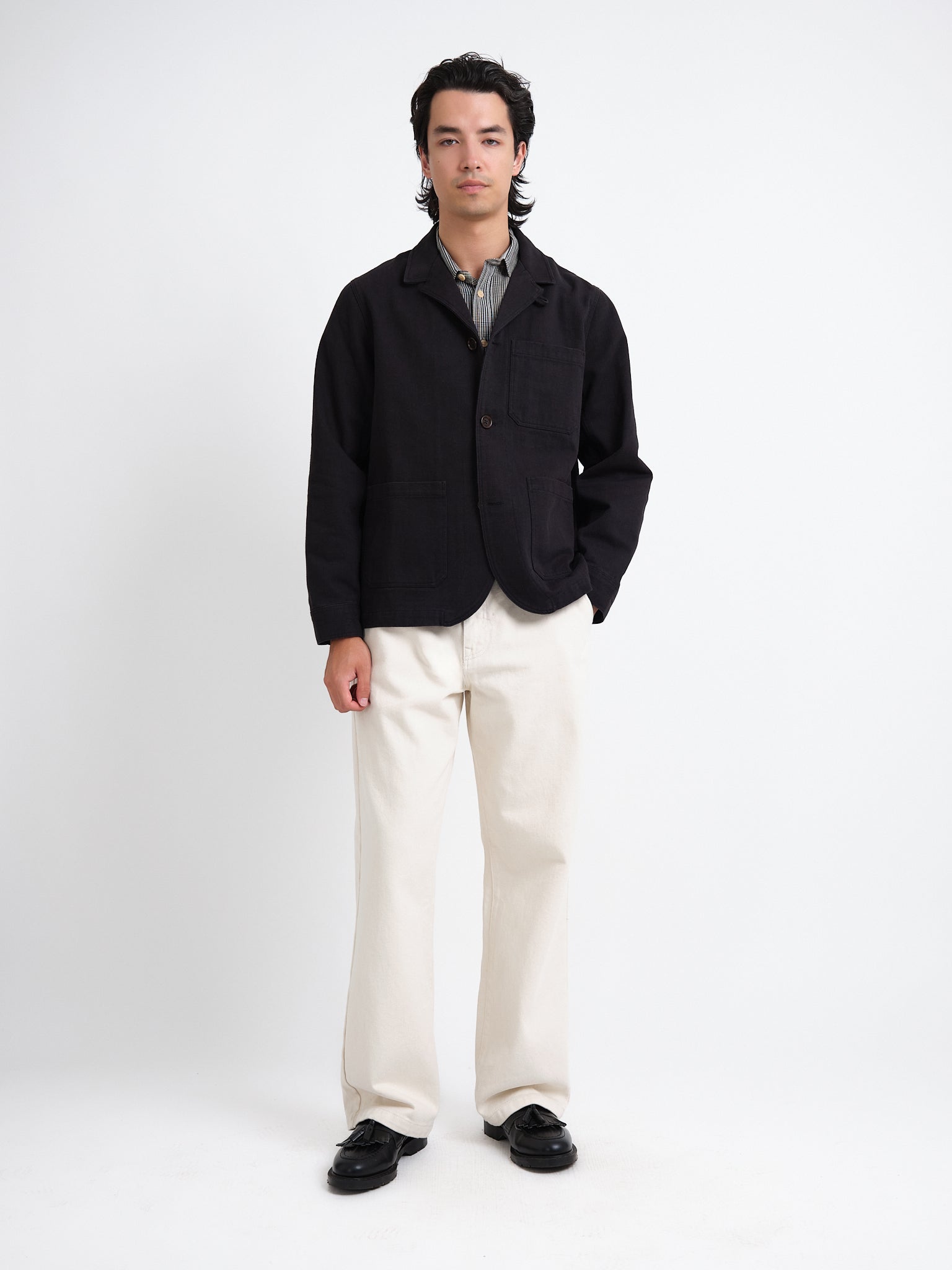 Bradwell Jacket Roderick Twill Black