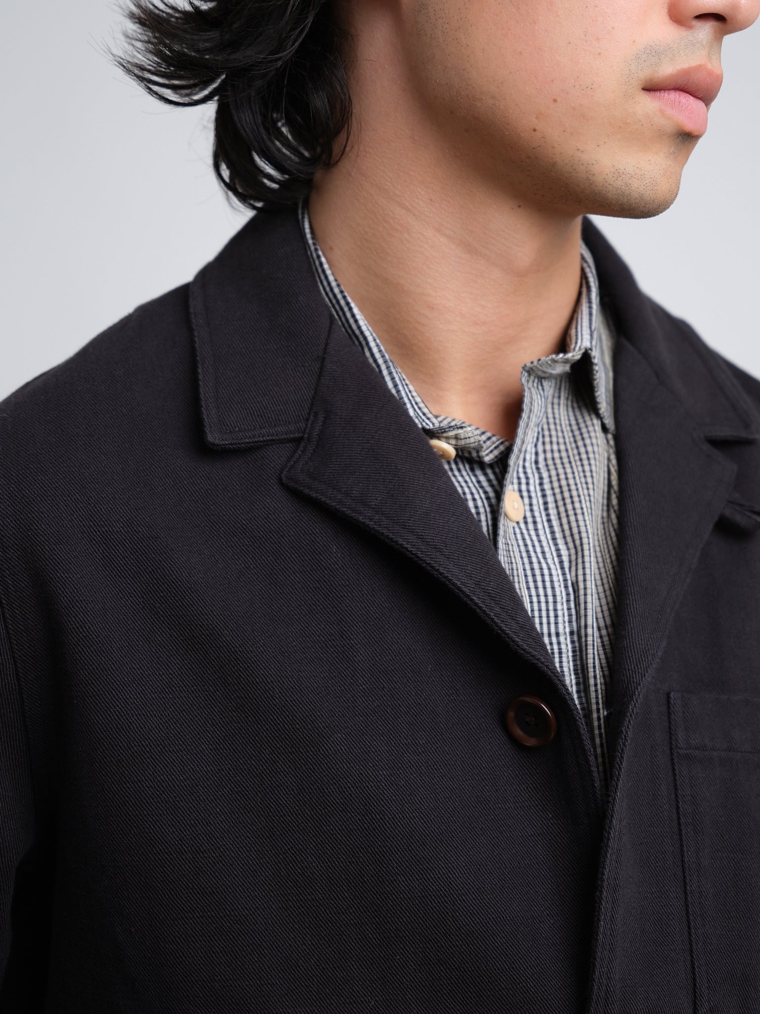Bradwell Jacket Roderick Twill Black