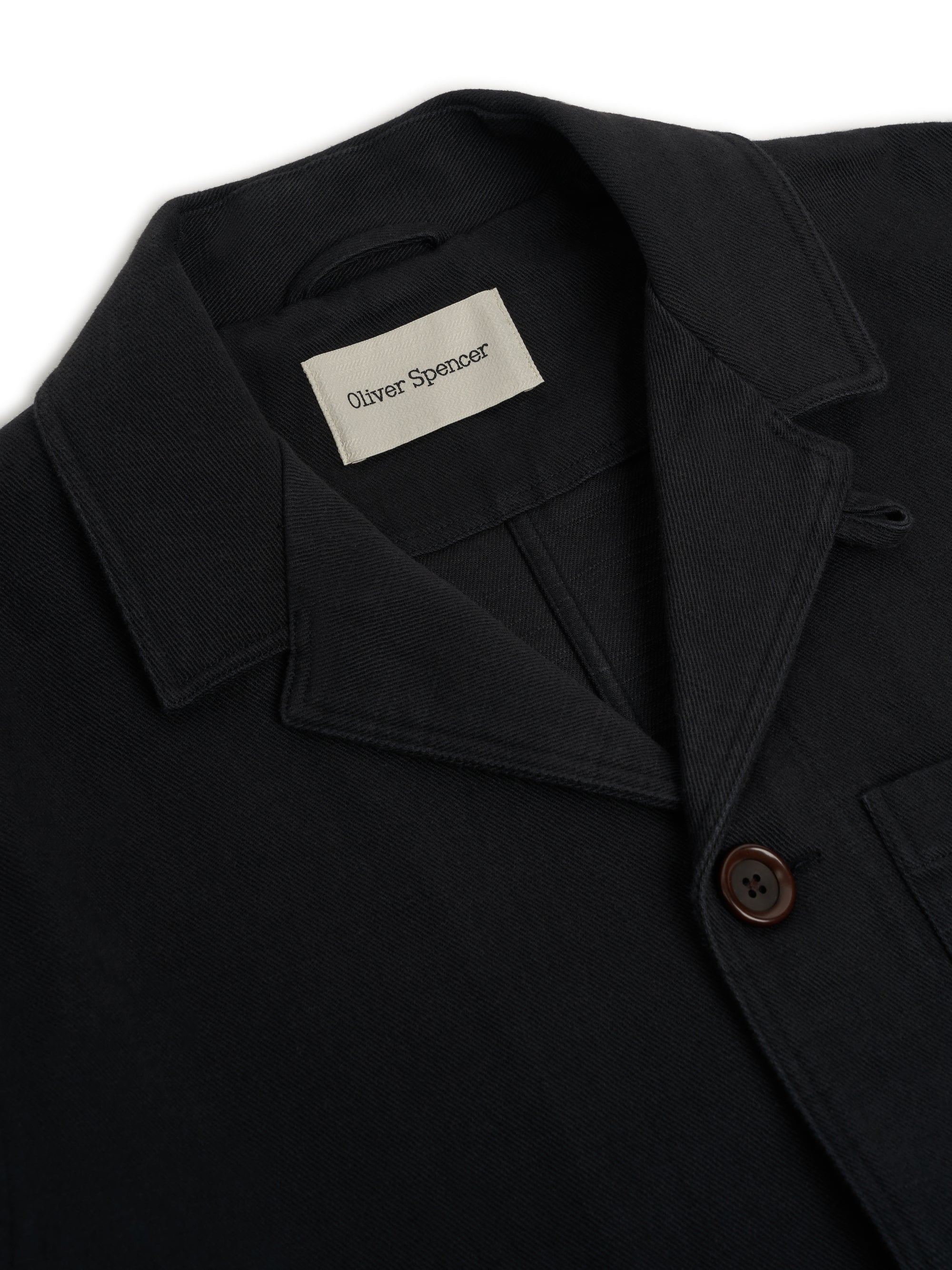 Bradwell Jacket Roderick Twill Black