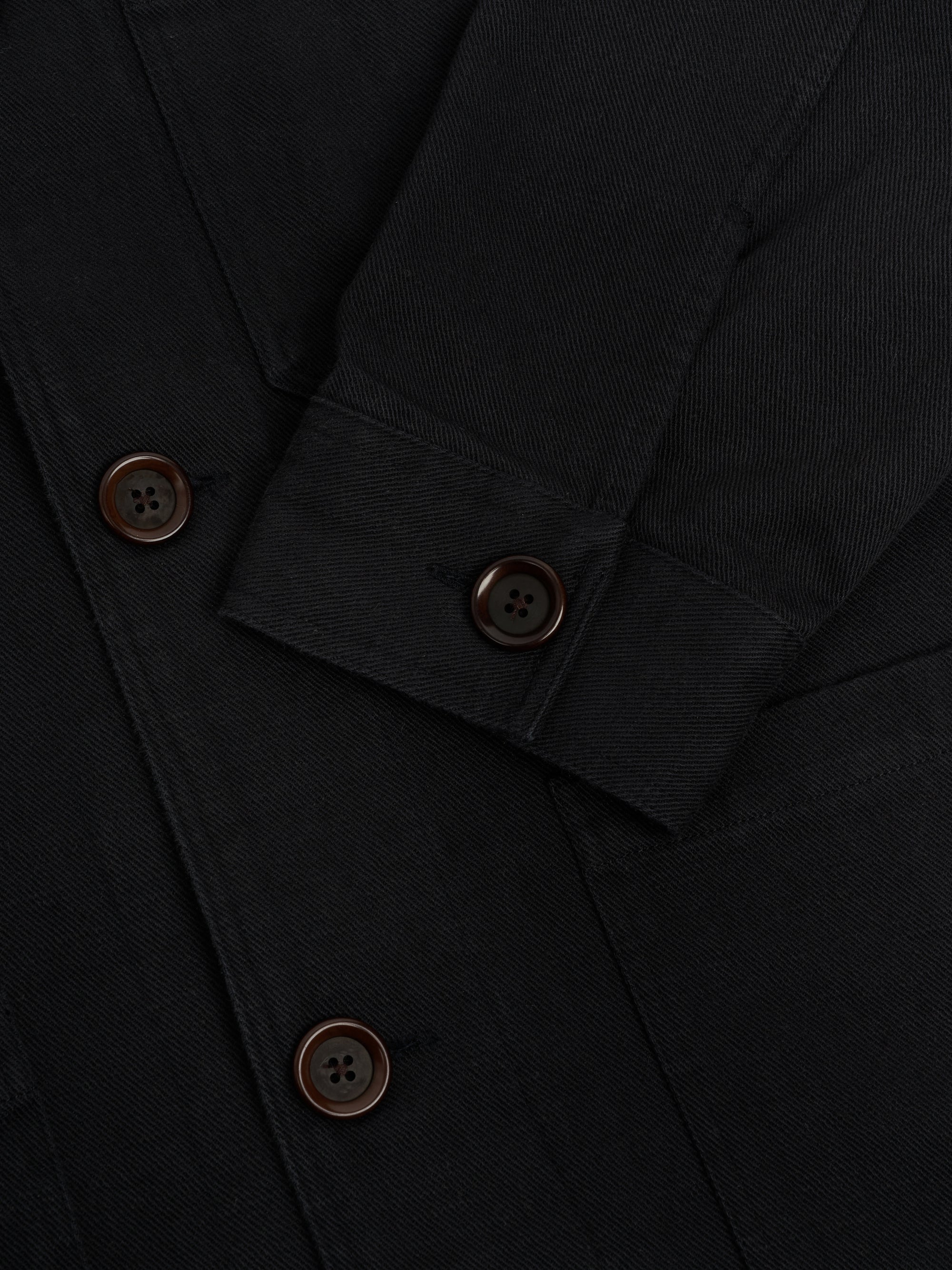 Bradwell Jacket Roderick Twill Black