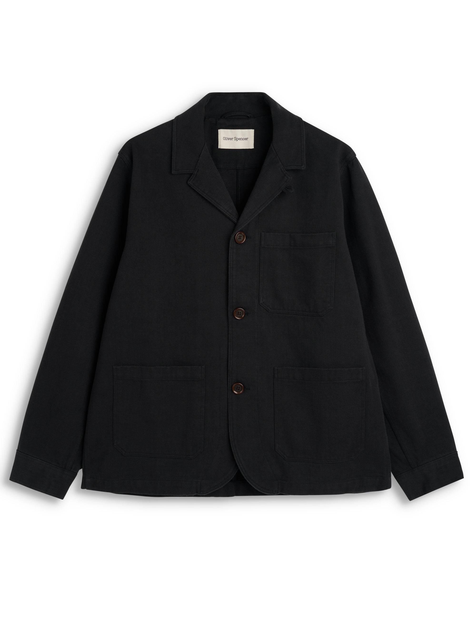 Bradwell Jacket Roderick Twill Black