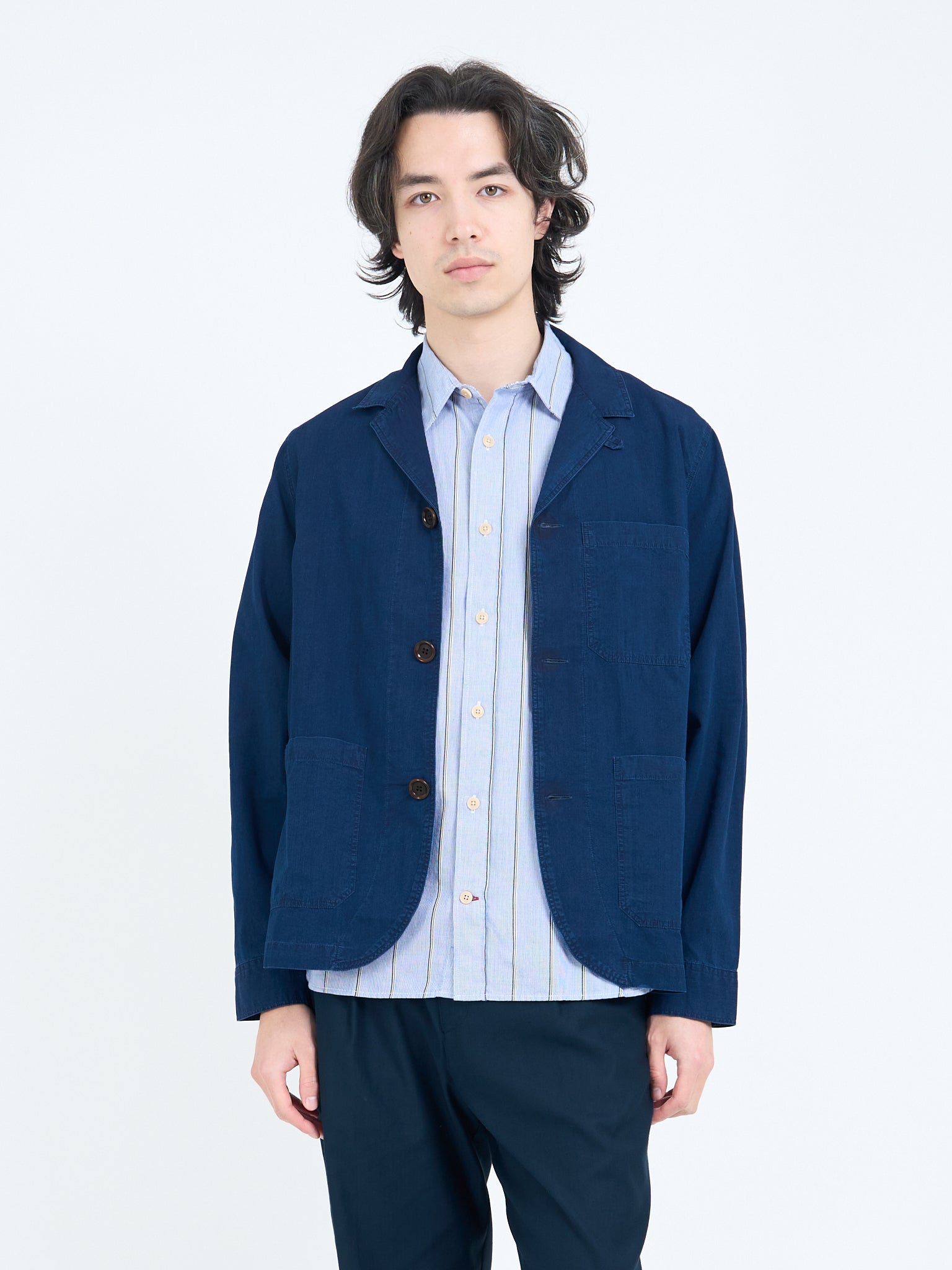 Bradwell Jacket Wylie Indigo Rinse
