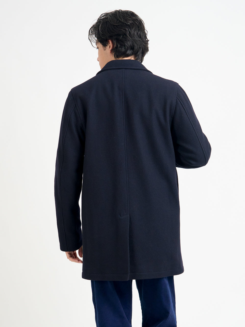 Albion Coat Mosedale Navy