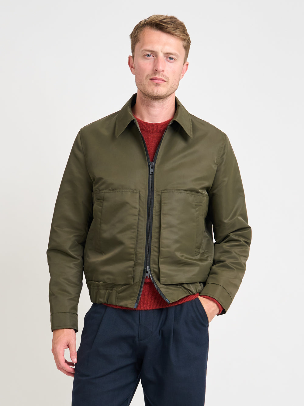 Arlington Bomber Jacket Foster Green