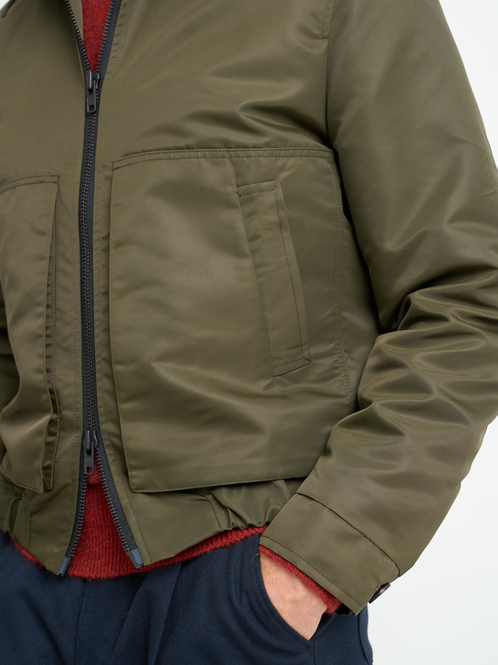 Arlington Bomber Jacket Foster Green