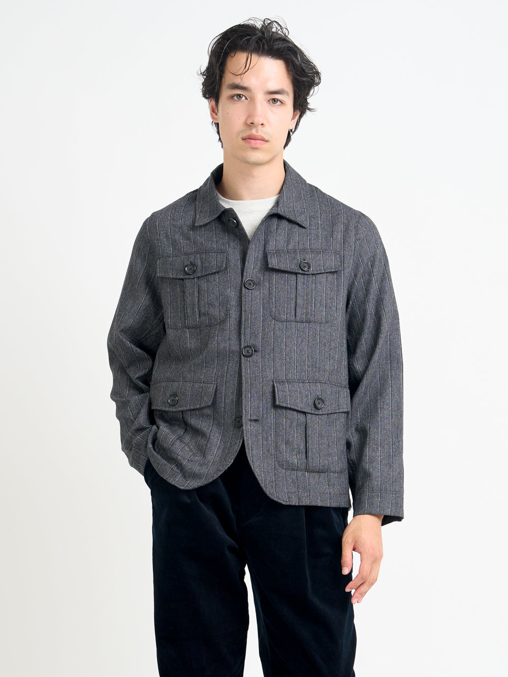 Shawcross Jacket Jarman Charcoal