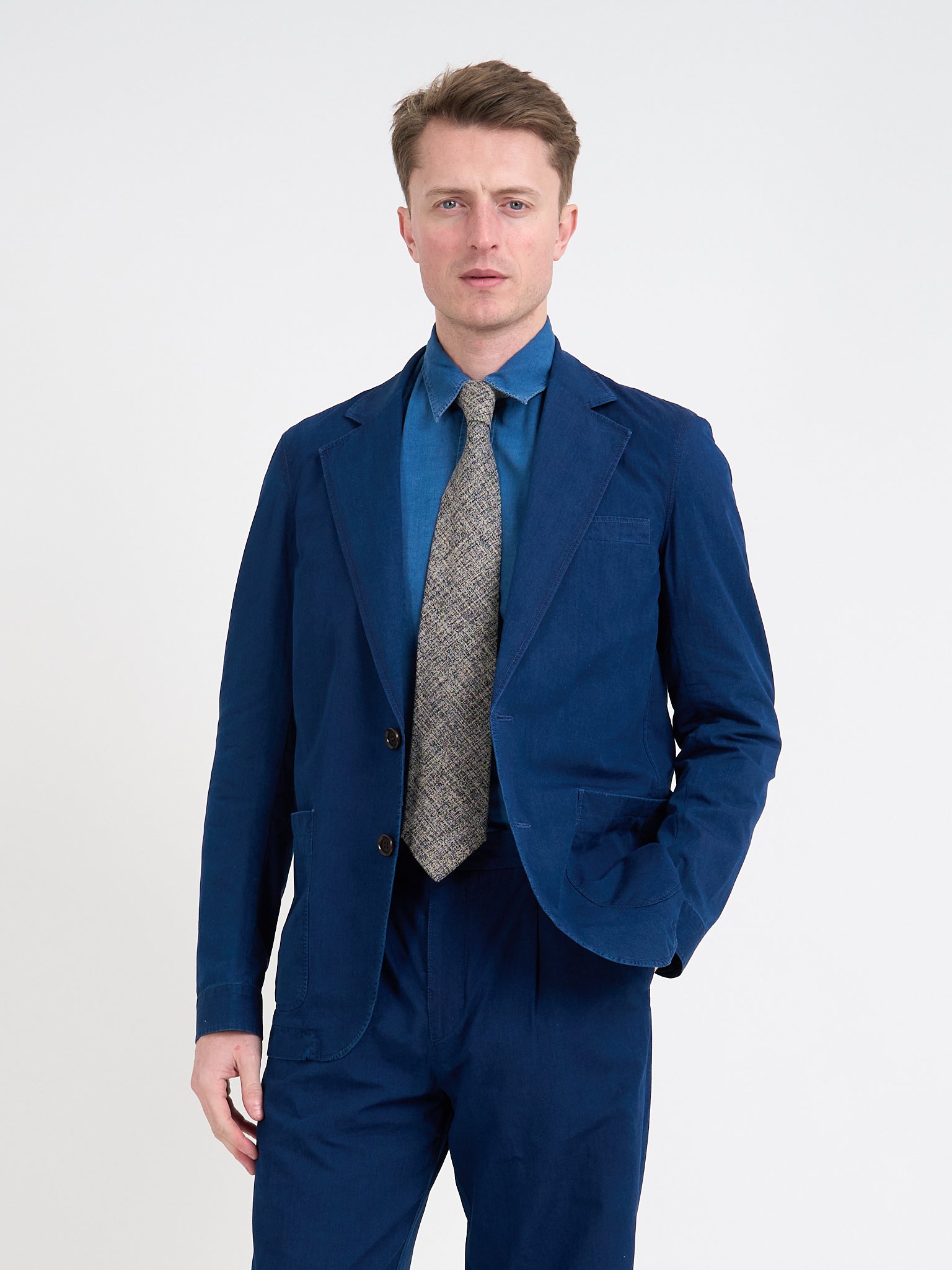 Wylie Indigo Rinse Westbury Suit