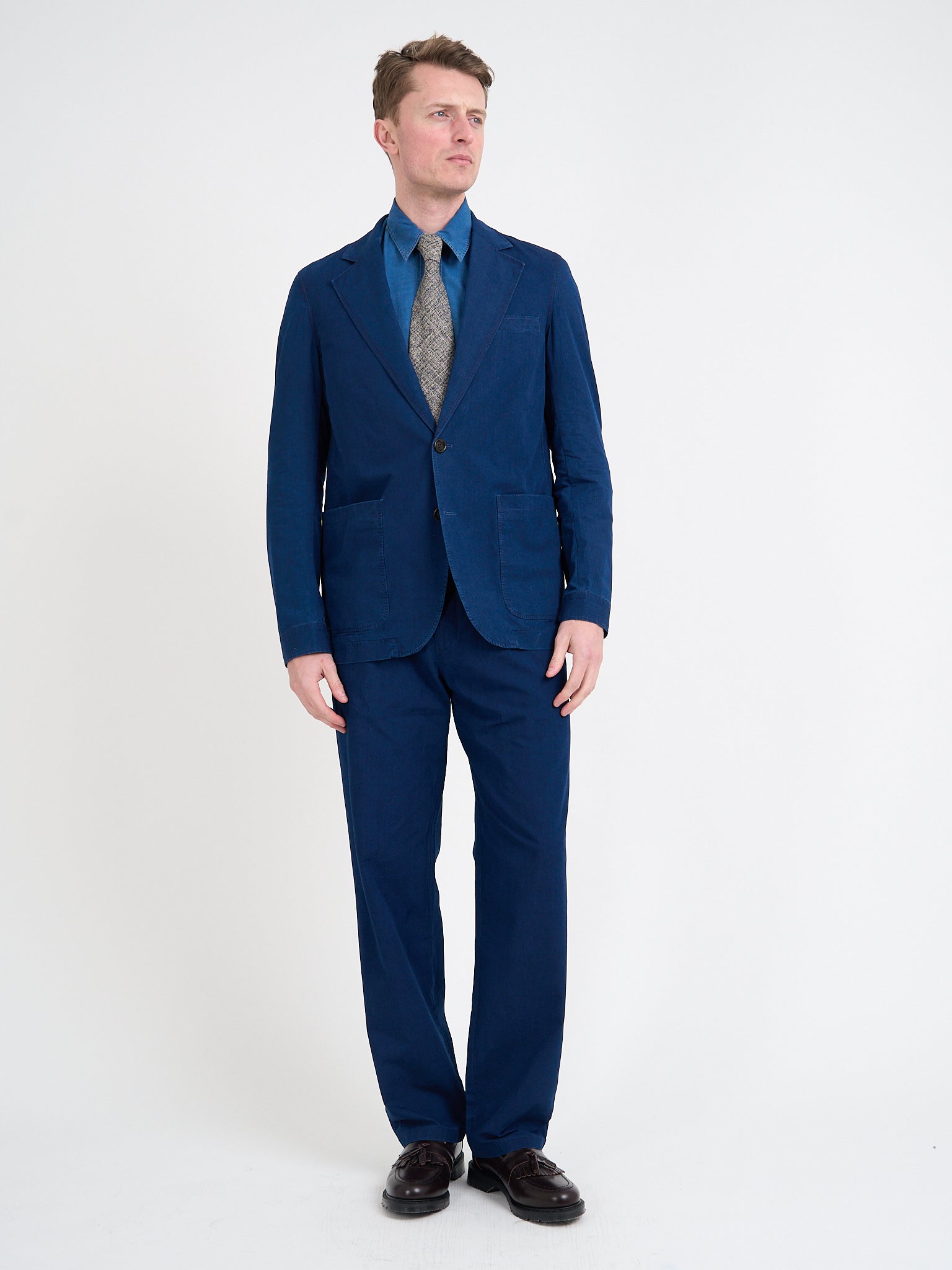 Wylie Indigo Rinse Westbury Suit