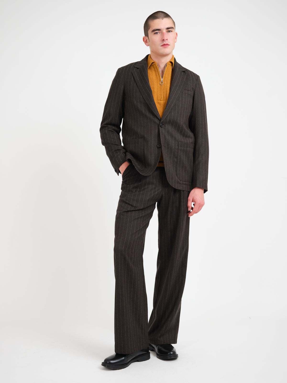Westbury Jacket Lowe Brown Stripe