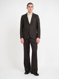 Lowe Brown Stripe Westbury Suit