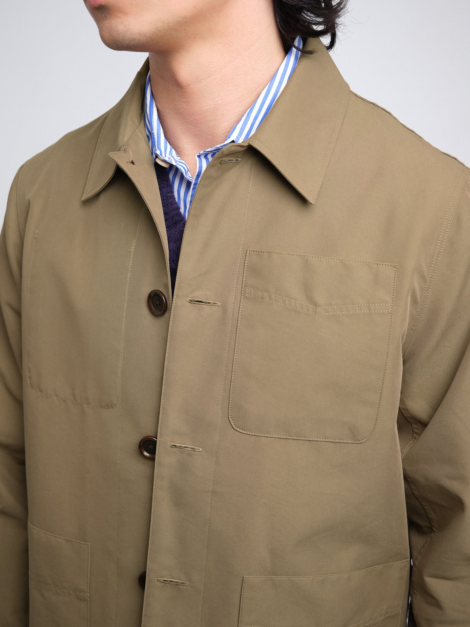 Kennard Jacket Marling Khaki