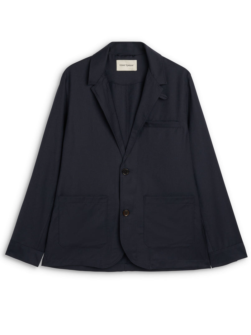 Camberwell Jacket Jara Flannel Navy