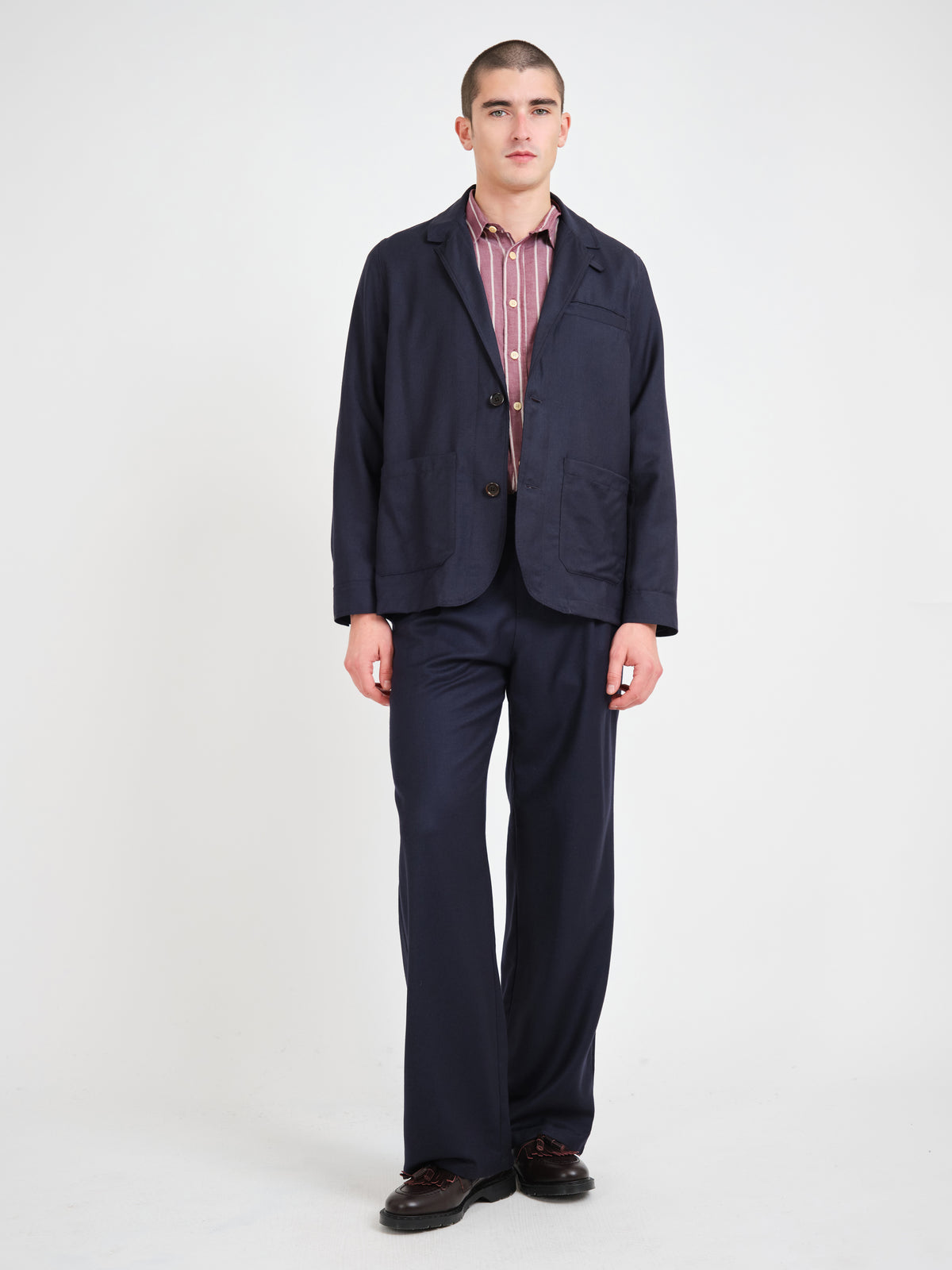 Camberwell Jacket Jara Flannel Navy