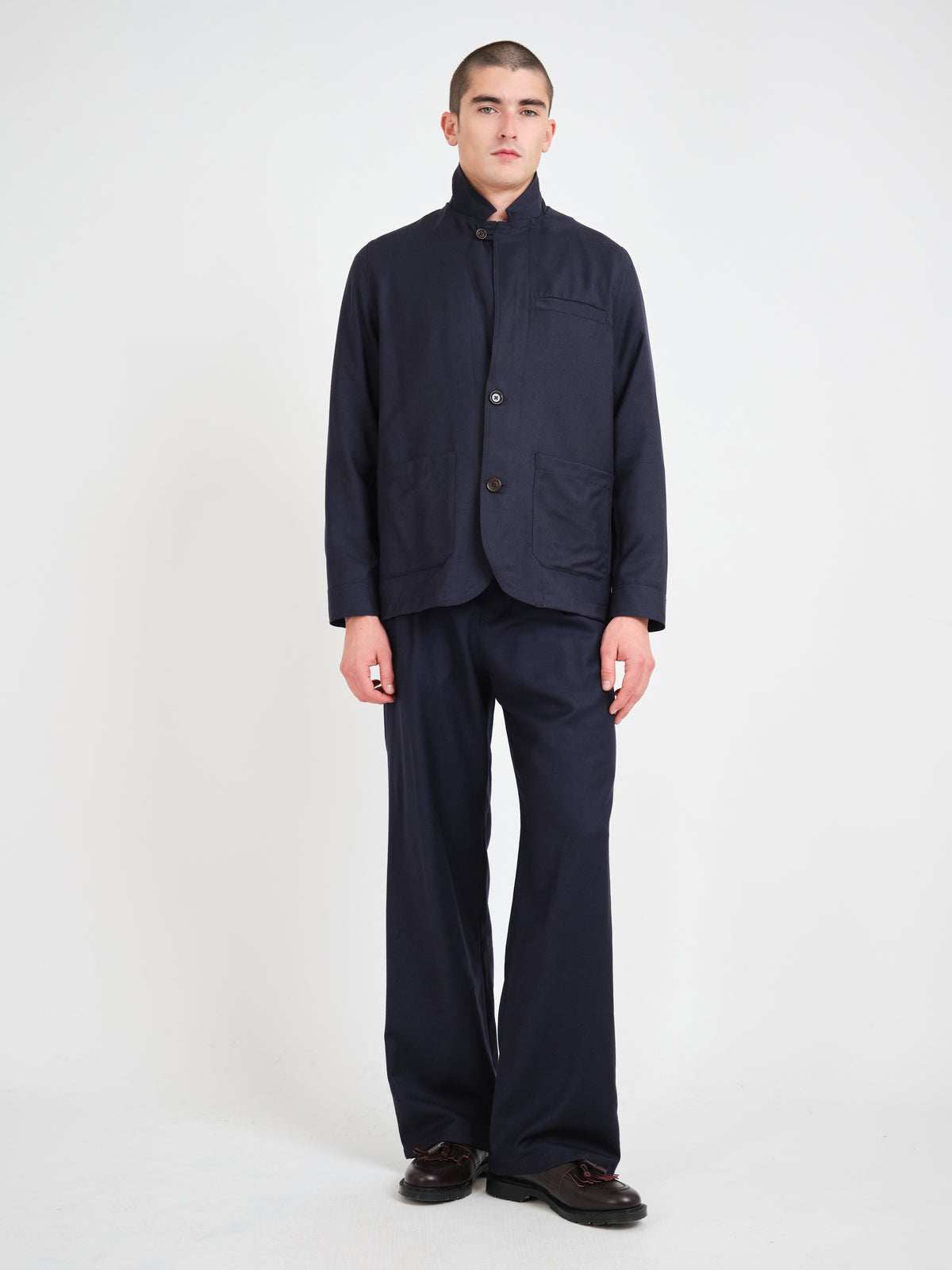 Camberwell Jacket Jara Flannel Navy
