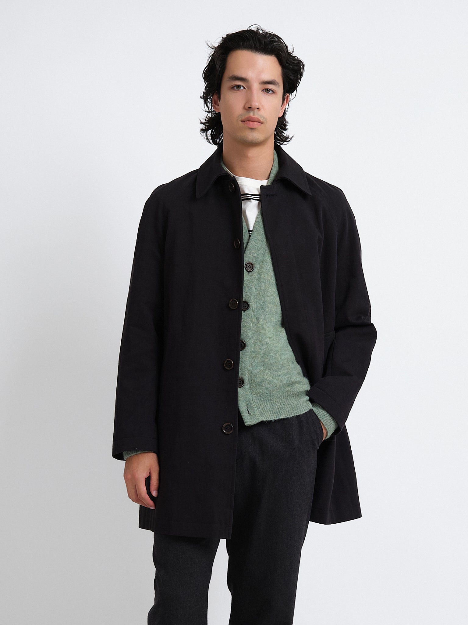 Crosby Coat Roderick Twill Black