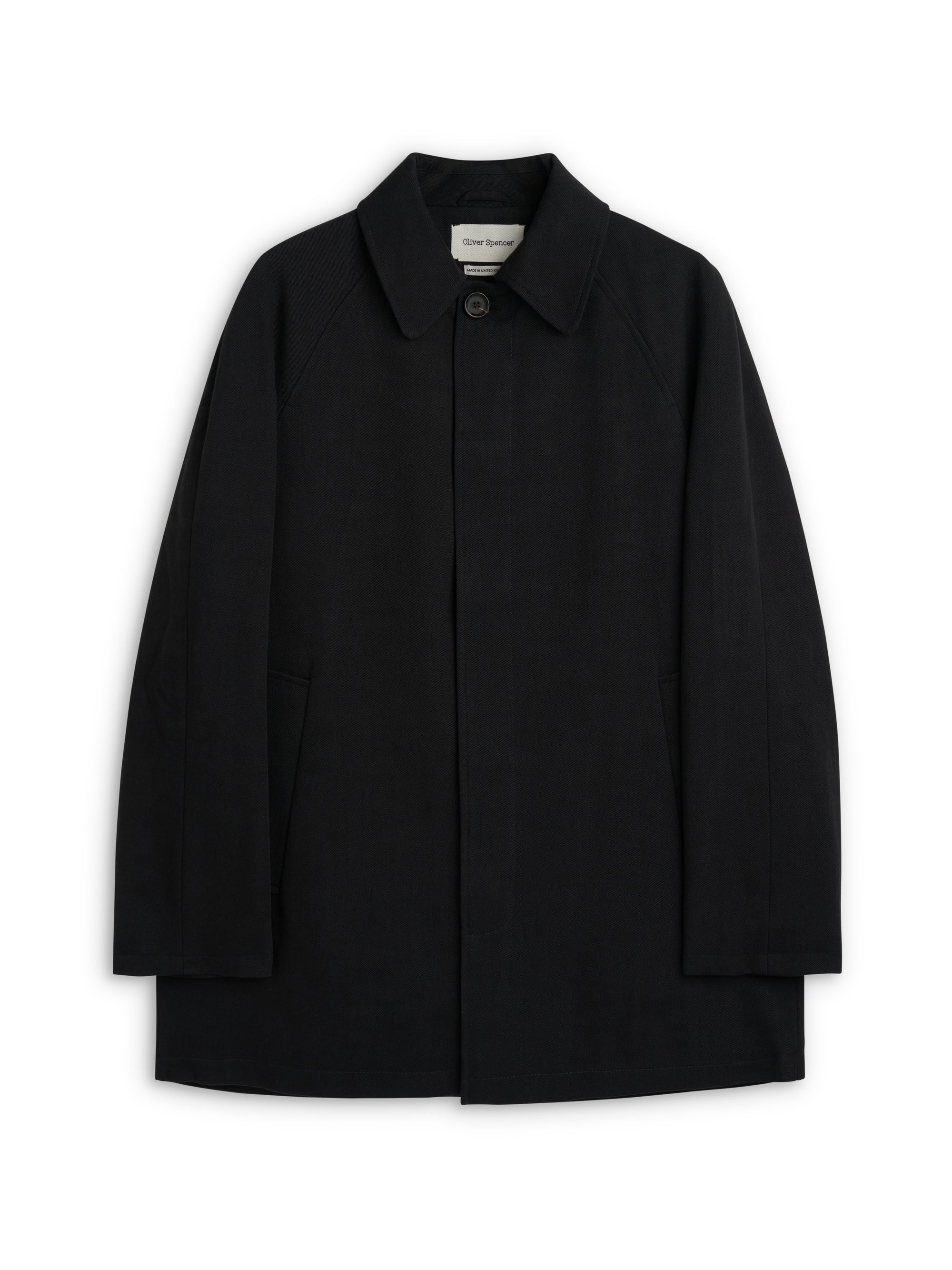 Crosby Coat Roderick Twill Black