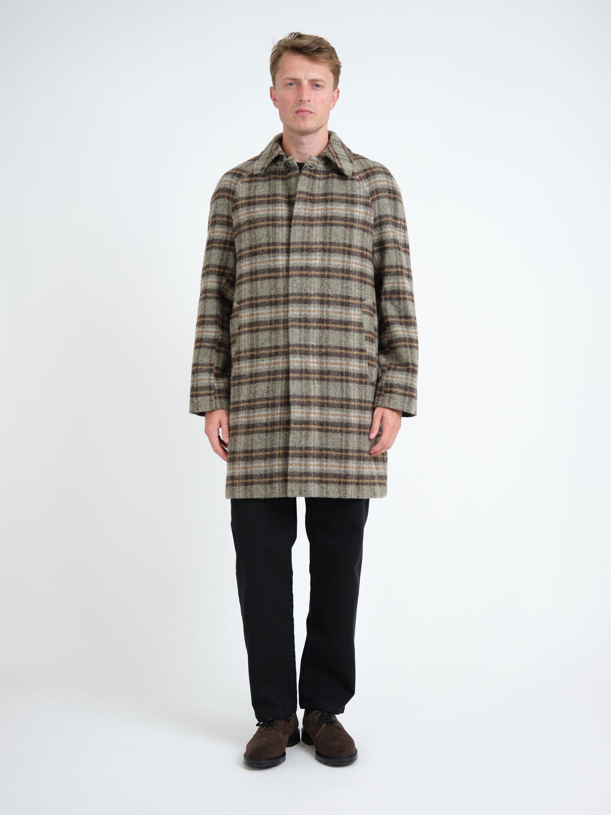 Crosby Coat Thackray Oatmeal Multi
