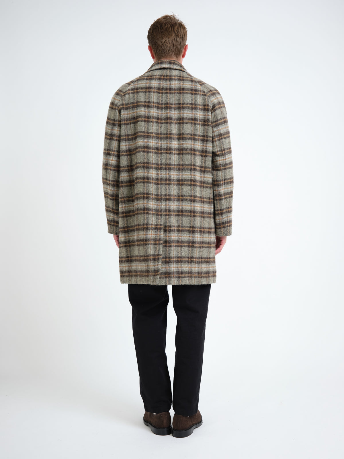 Crosby Coat Thackray Oatmeal Multi