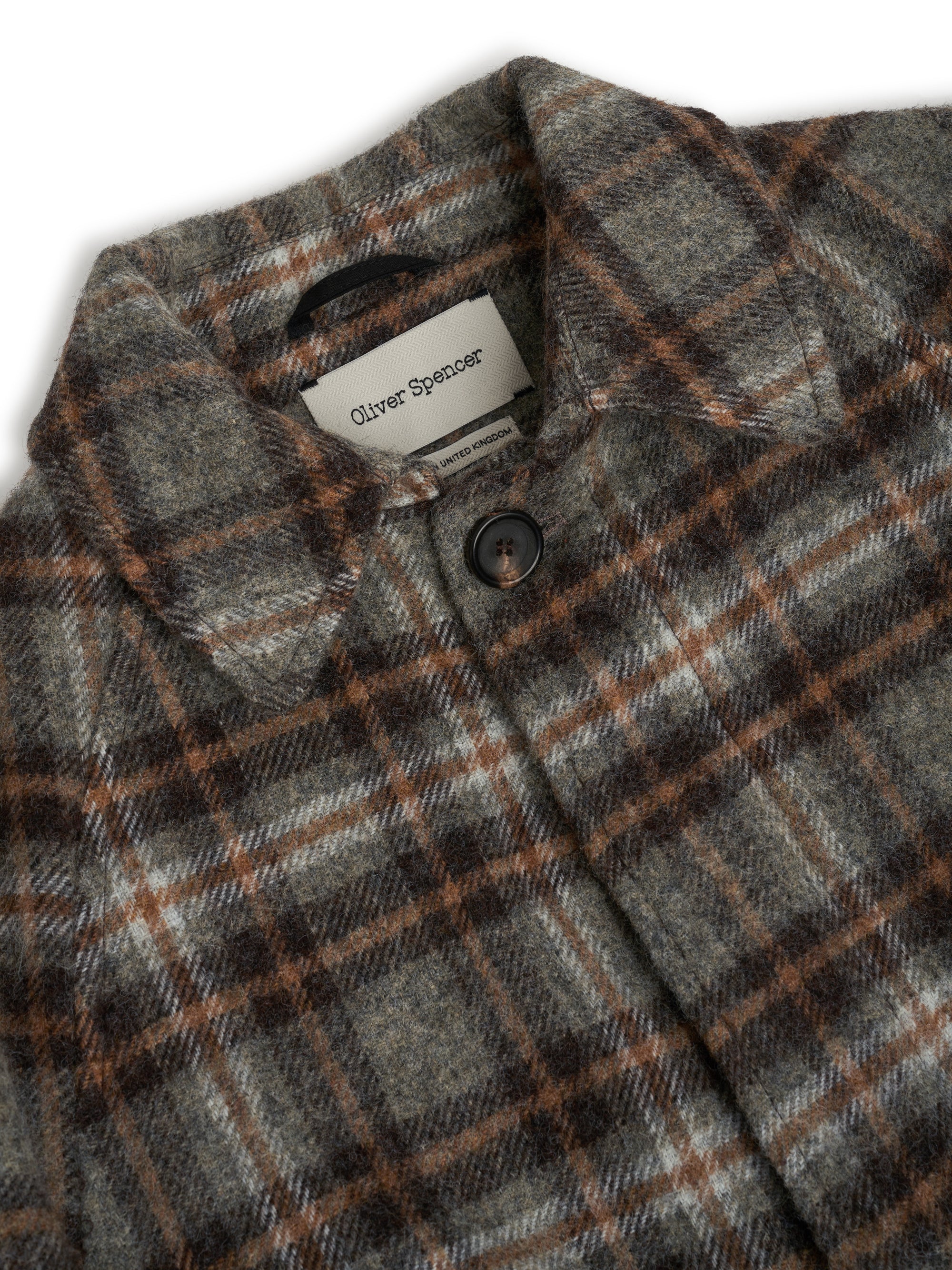 Crosby Coat Thackray Oatmeal Multi