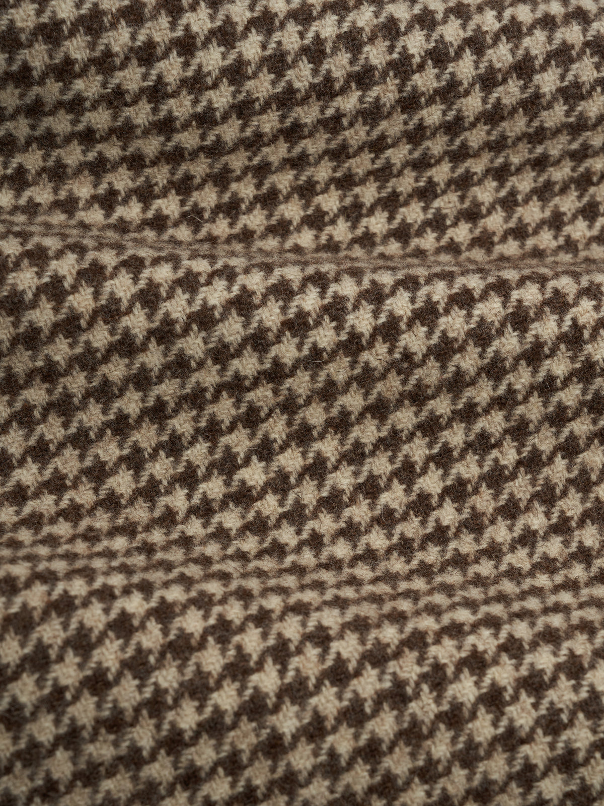 Lothian Overcoat Corday Houndstooth Sand