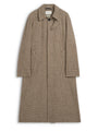 Lothian Overcoat Corday Houndstooth Sand