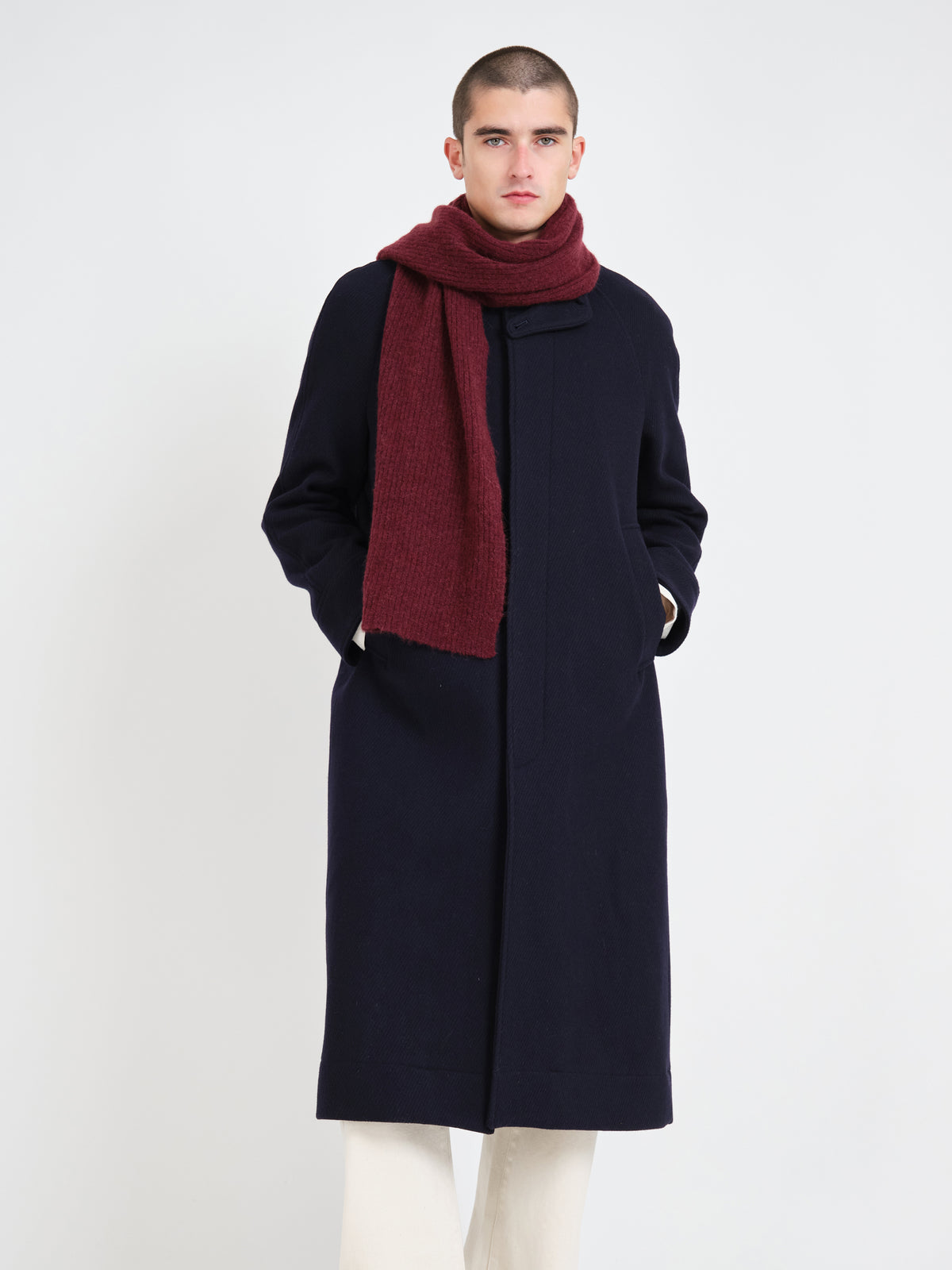 Soane Scarf Rosen Burgundy
