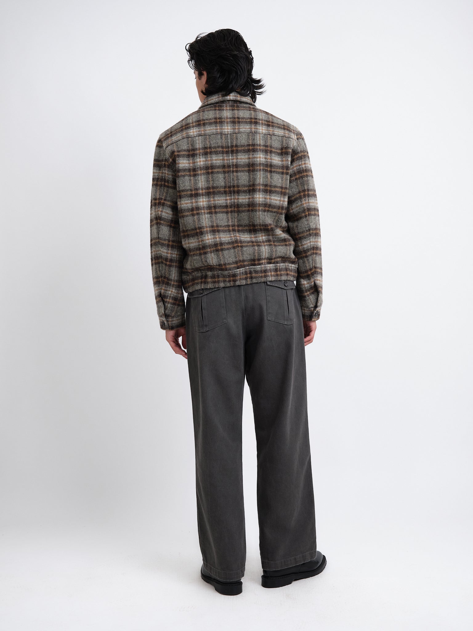 Renbourne Bomber Jacket Thackray Oatmeal Multi