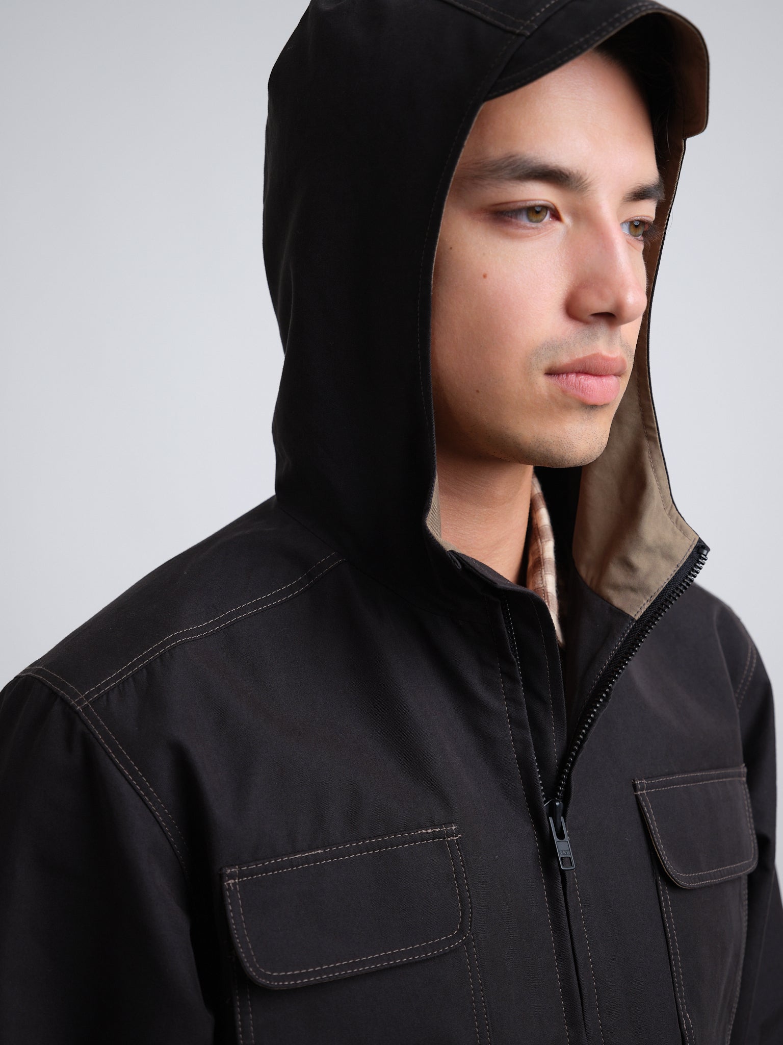 Saltash Jacket Marling Graphite