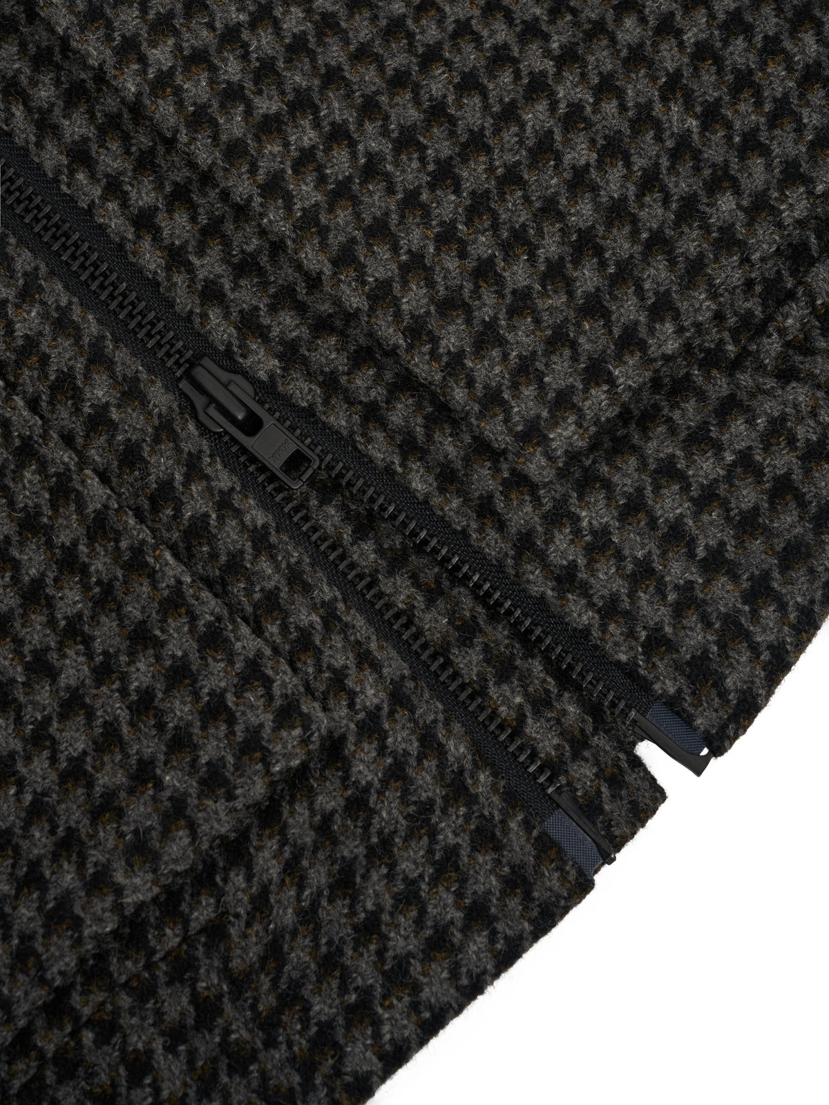 Kershaw Bomber Jacket Panes Houndstooth Charcoal