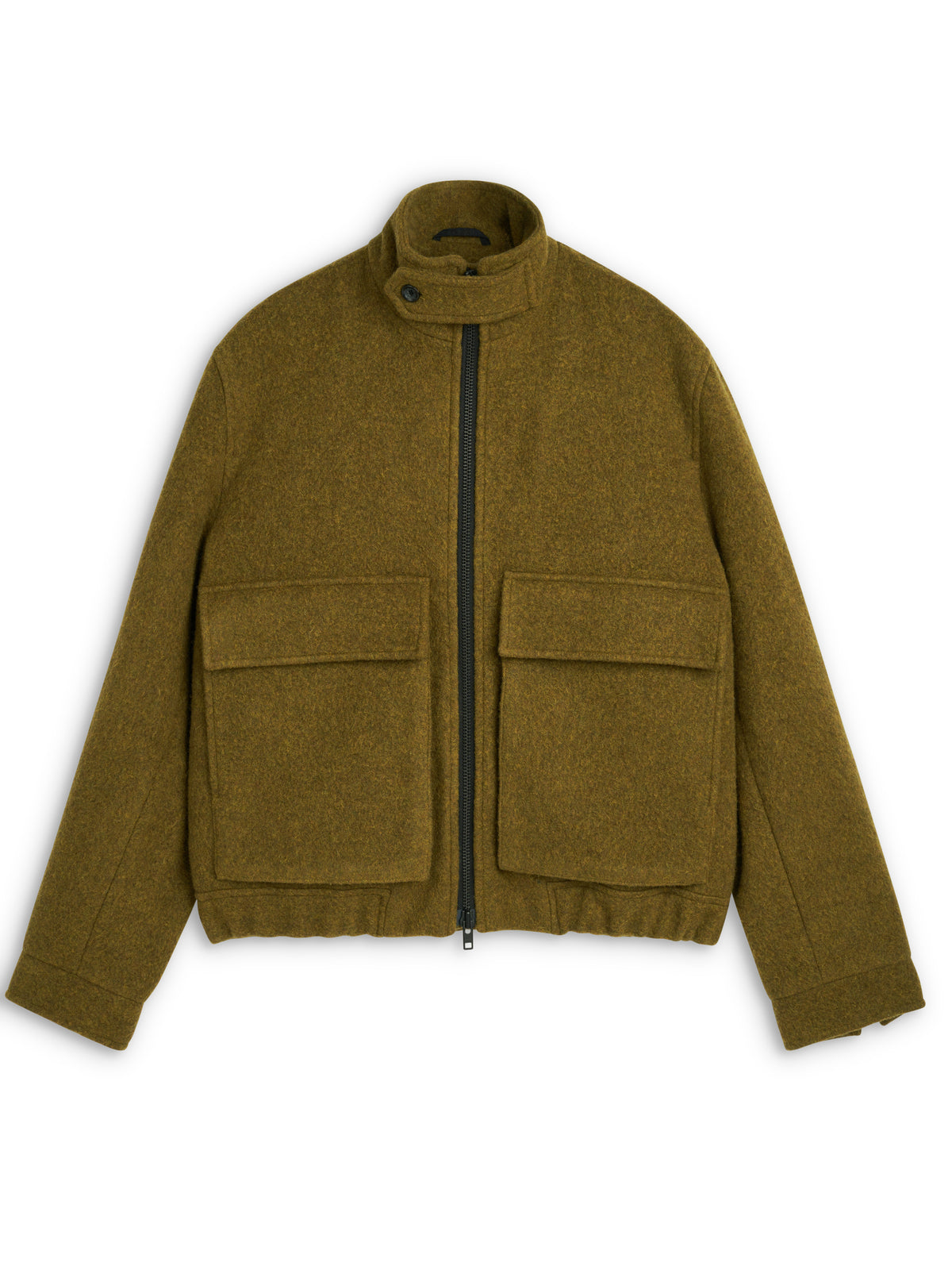 Kershaw Bomber Jacket Sosa Moss Green, flat, front