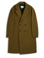 Tamworth Double Breasted Overcoat Sosa Moss Green