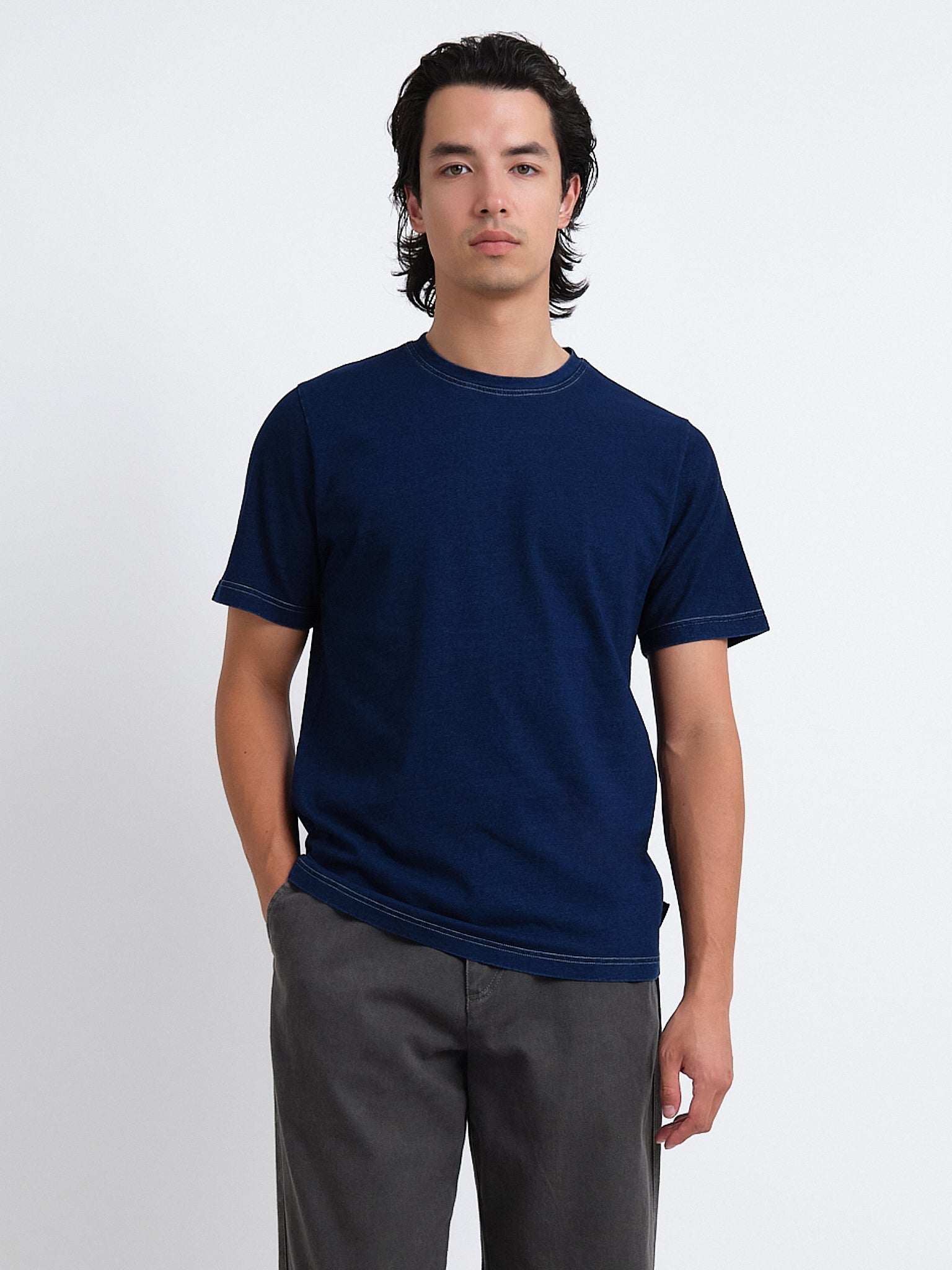 Conduit T-Shirt Hickman Indigo Rinse