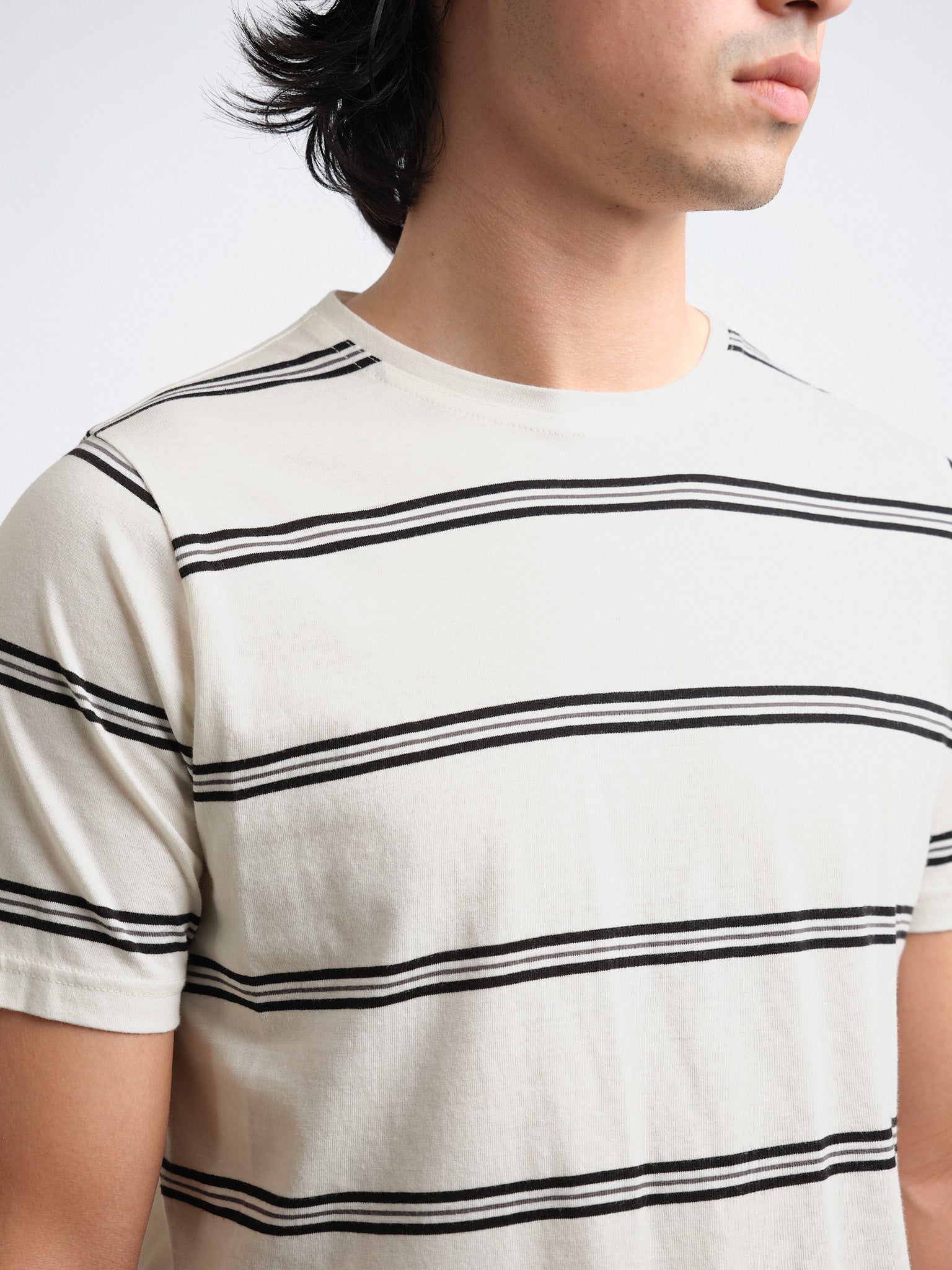 Conduit T-Shirt Wesley Cream