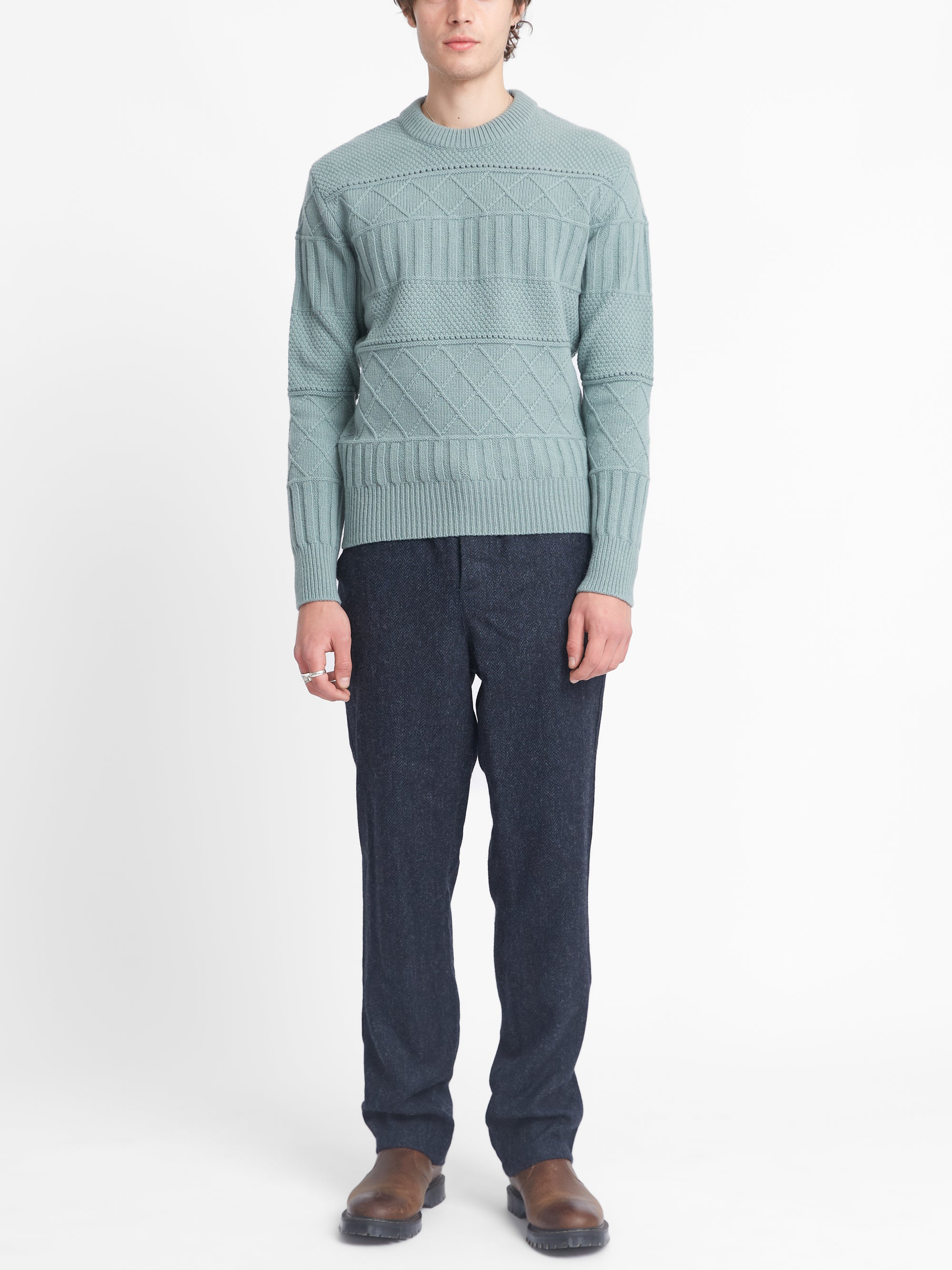 Blenheim Jumper Bonham Sea Green