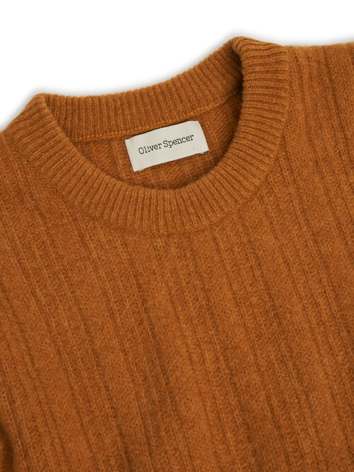 Blenheim Crew Neck Jumper Darlington Yellow Ochre