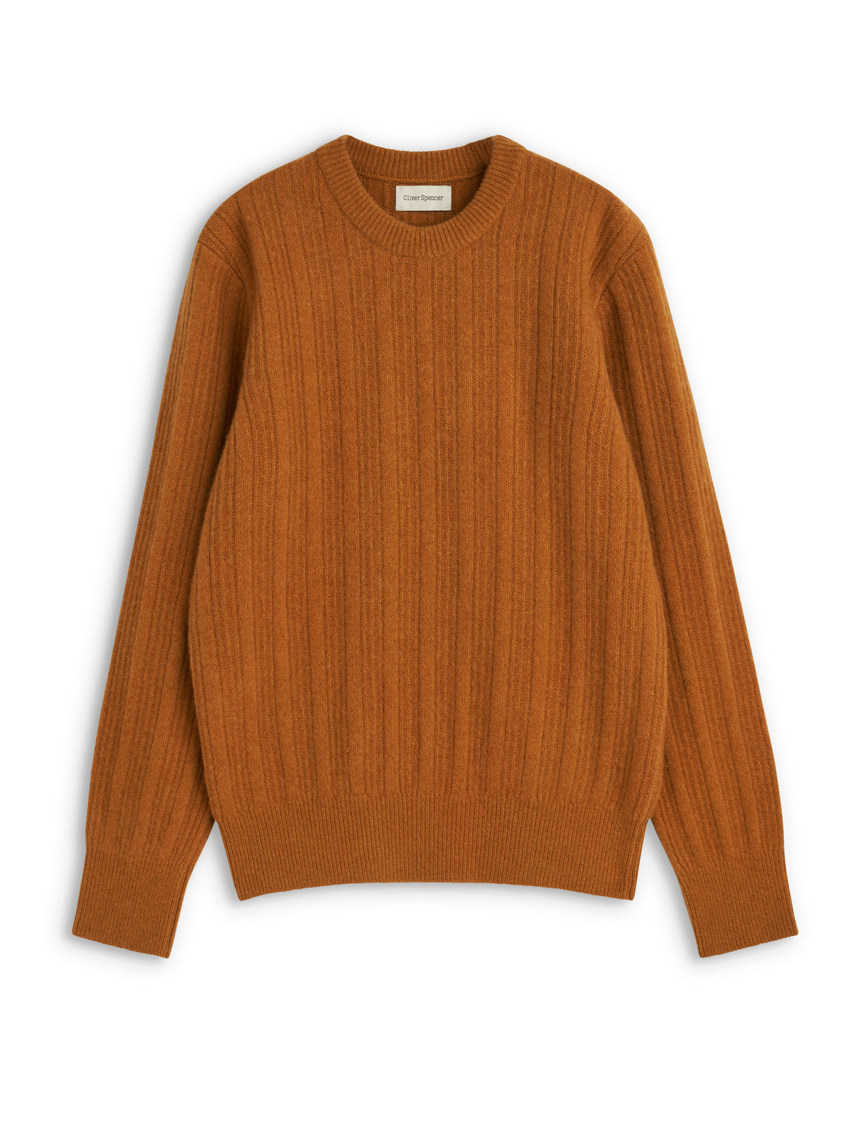 Blenheim Crew Neck Jumper Darlington Yellow Ochre